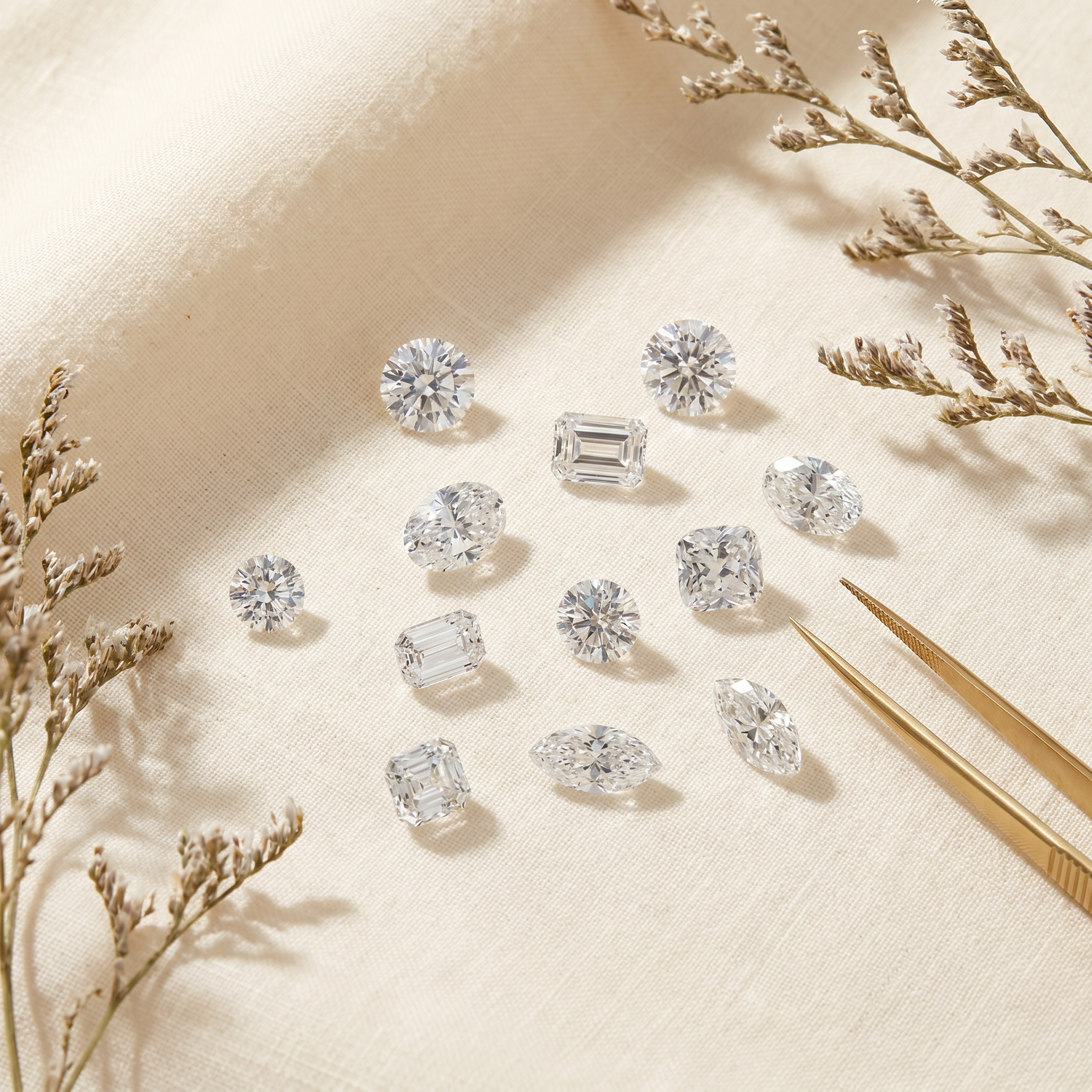 Diamantschliffe im Überblick: Rund, Oval, Smaragd & Co.