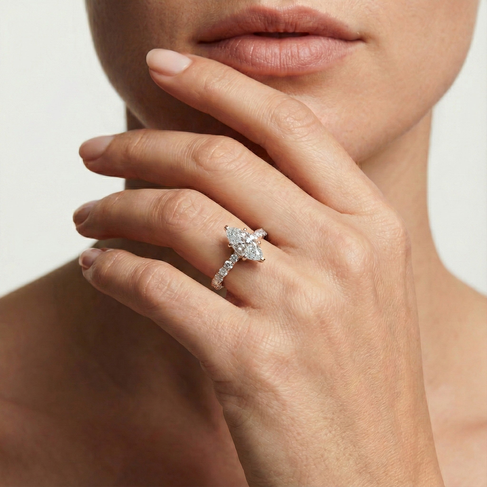 Anna Verlobungsring – Roségold