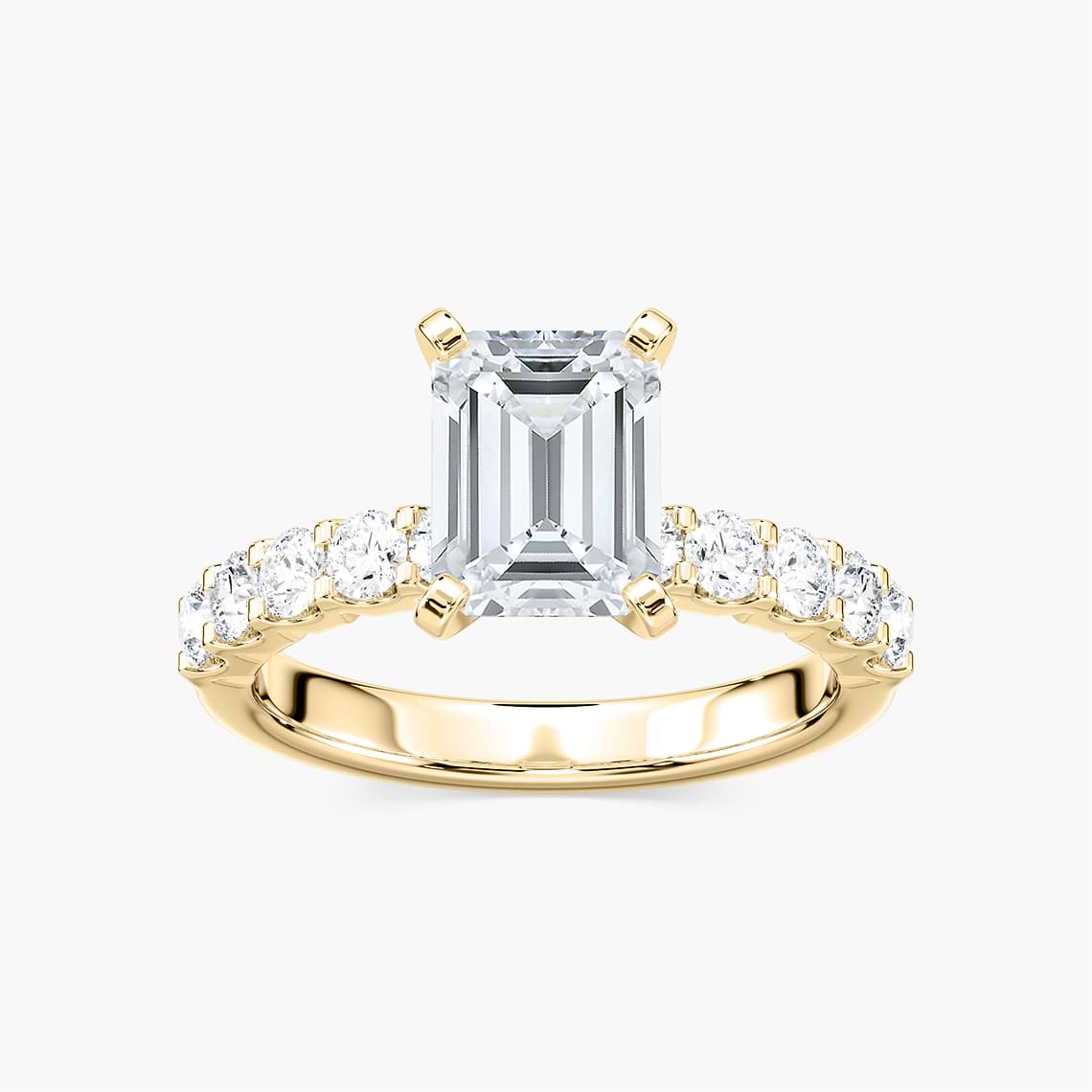Anna Verlobungsring – Gelbgold