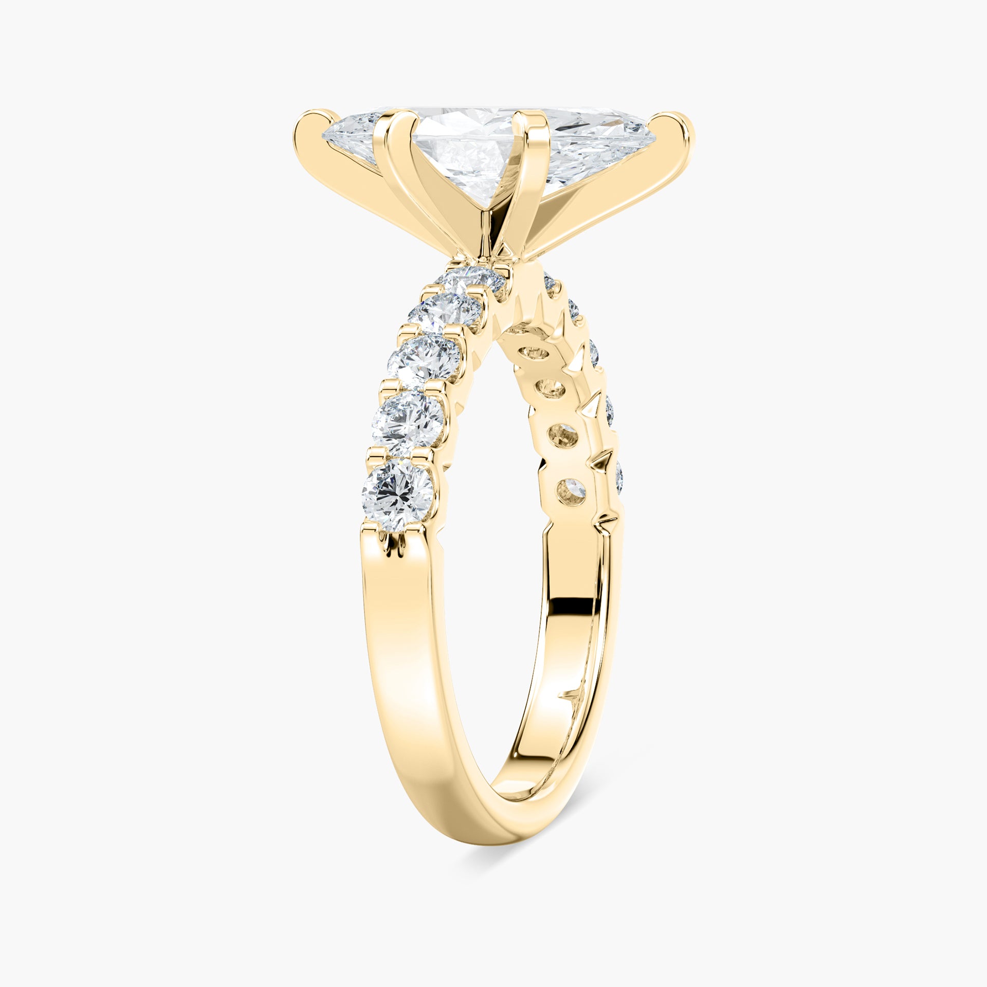 Anna Verlobungsring – Gelbgold