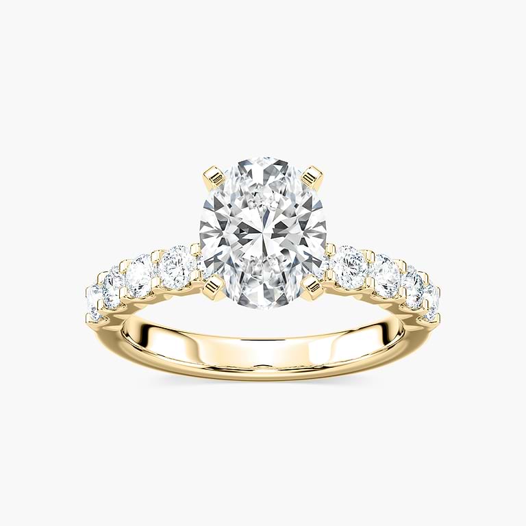 Anna Verlobungsring – Gelbgold