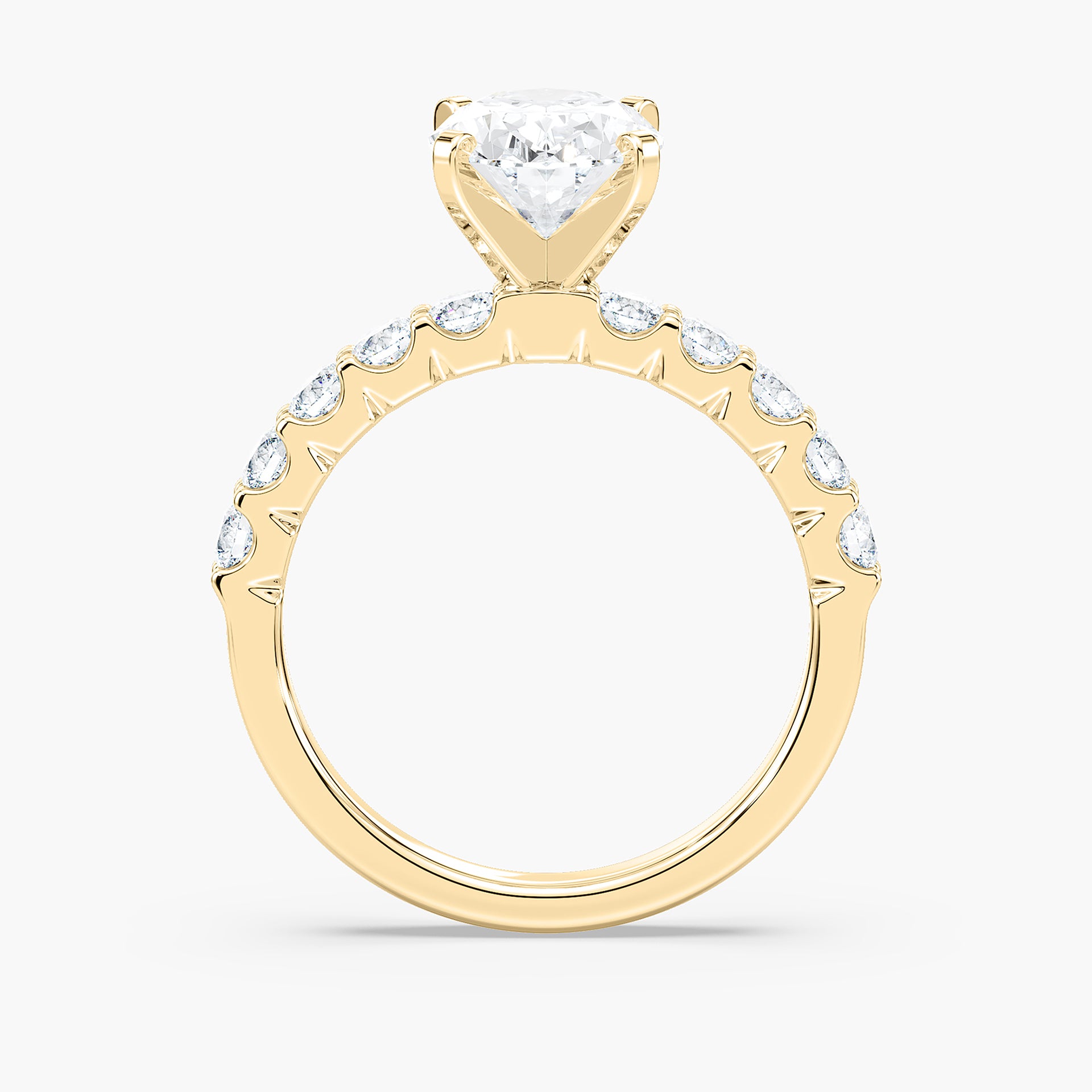 Anna Verlobungsring – Gelbgold
