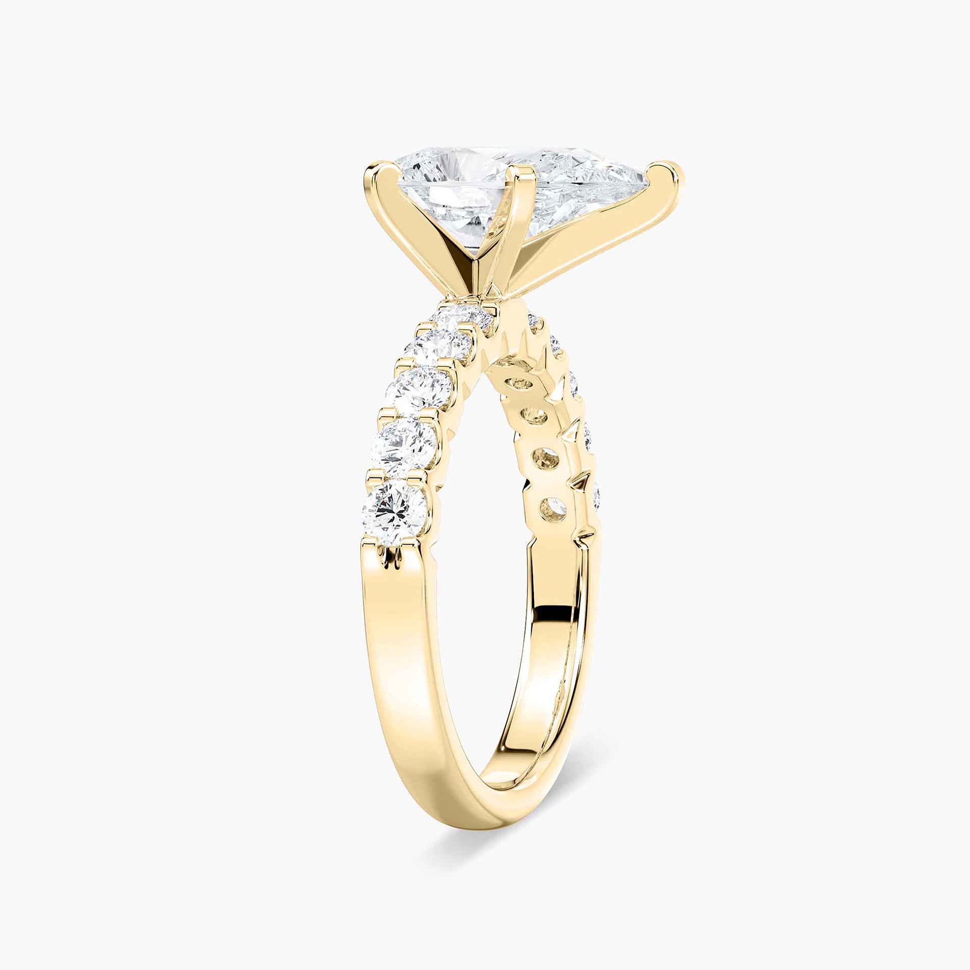Anna Verlobungsring – Gelbgold
