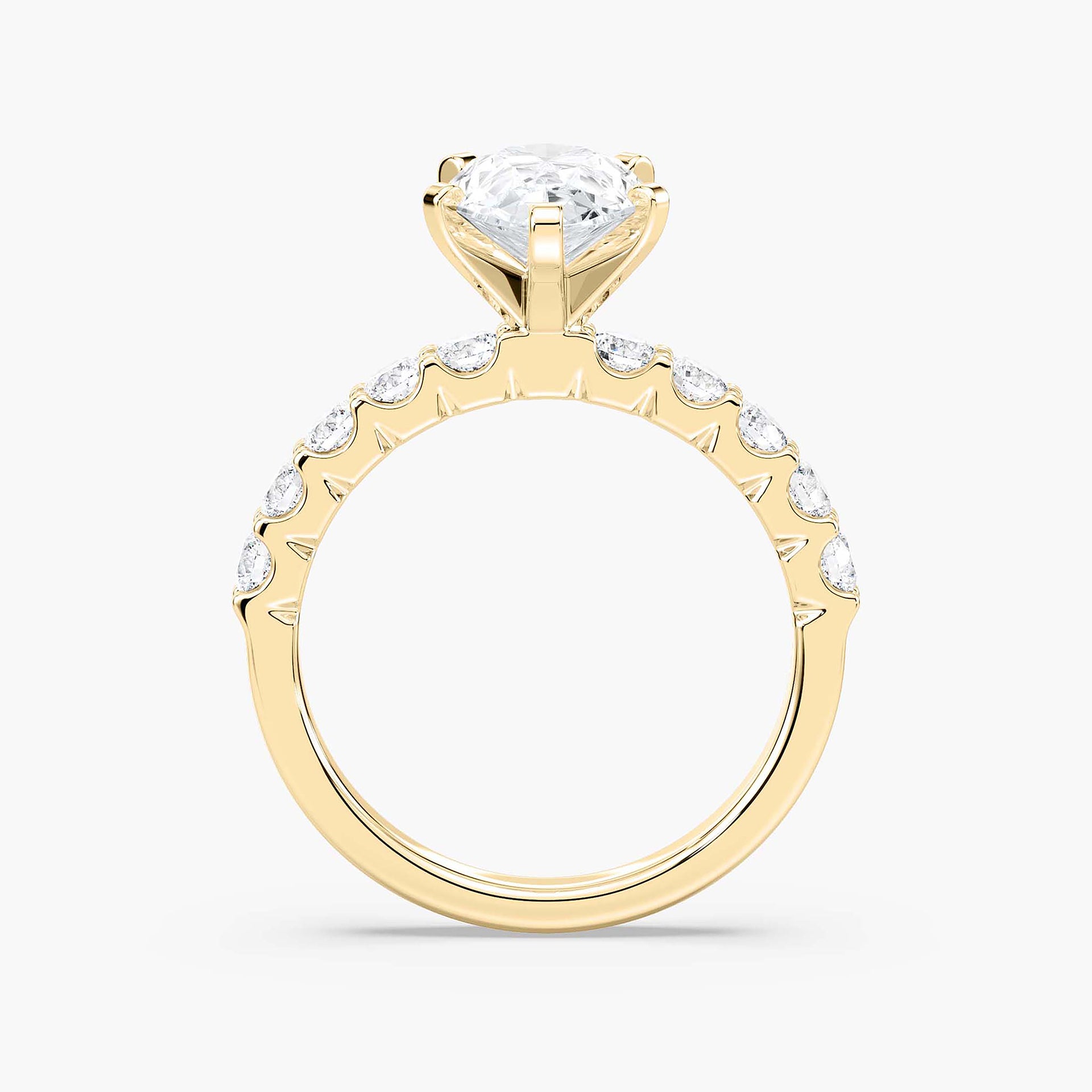 Anna Verlobungsring – Gelbgold