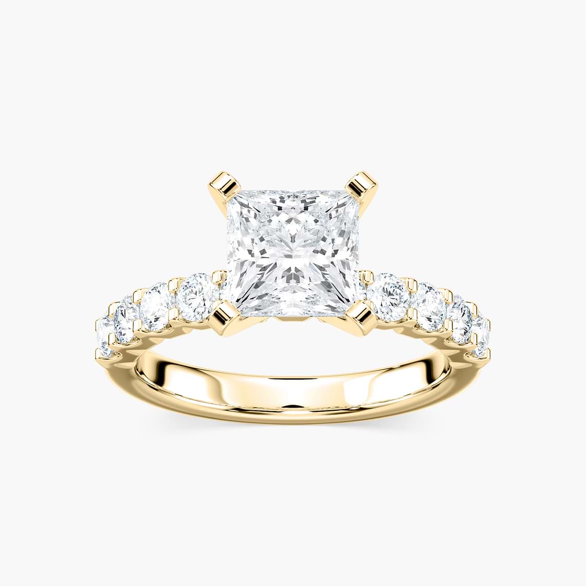Anna Verlobungsring – Gelbgold