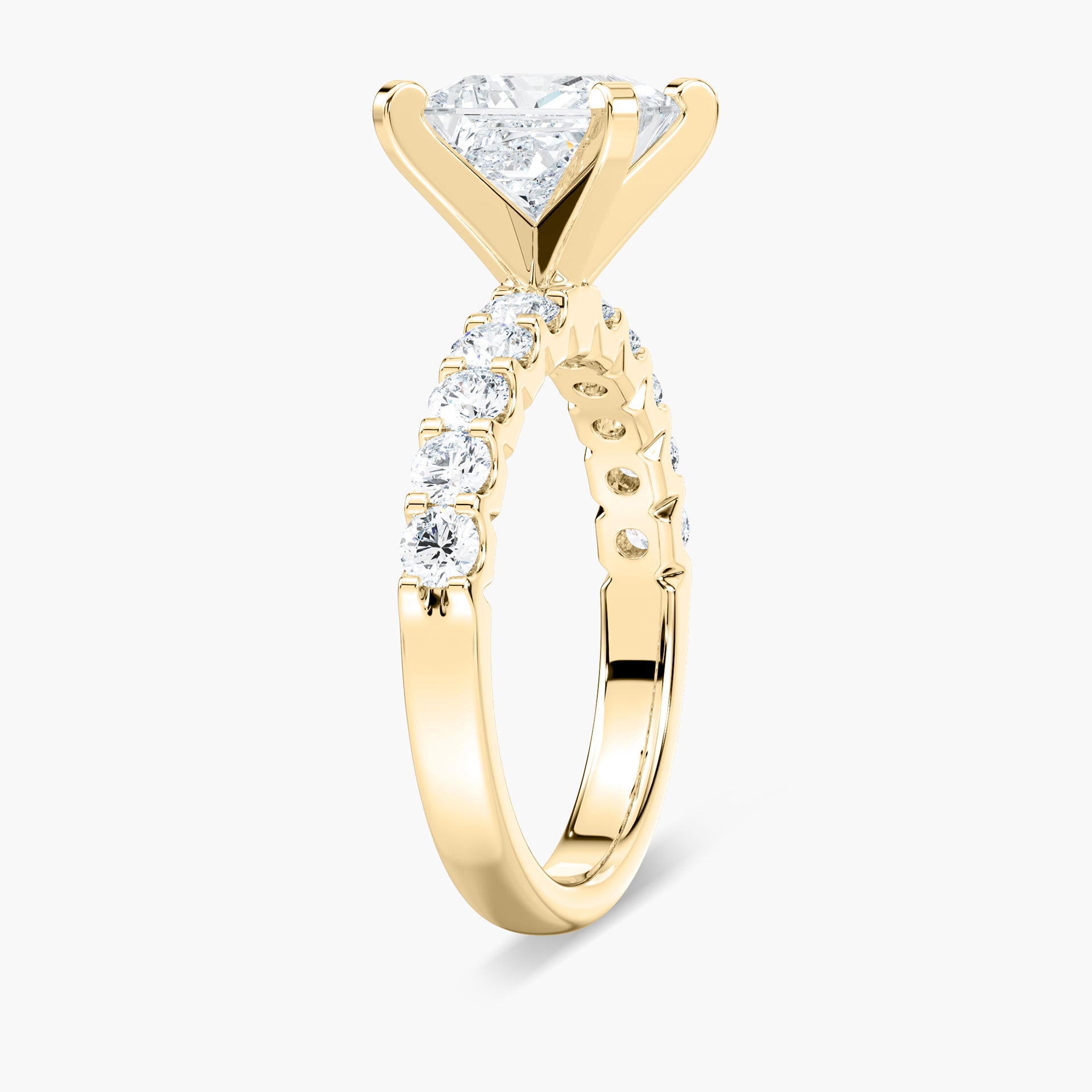 Anna Verlobungsring – Gelbgold