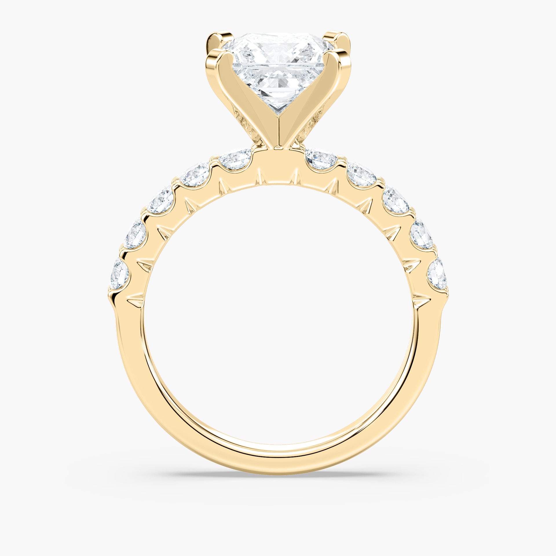 Anna Verlobungsring – Gelbgold