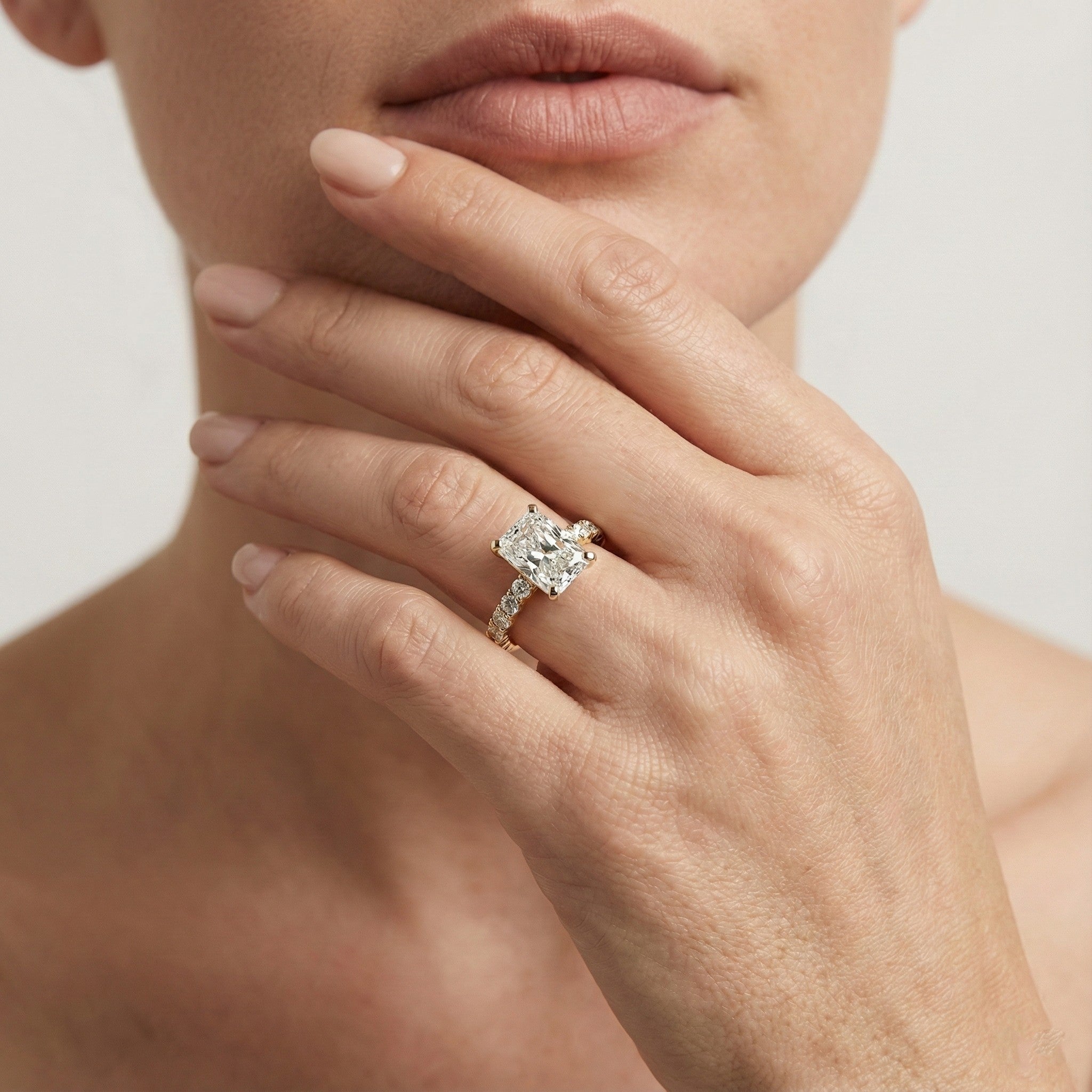 Anna Verlobungsring – Gelbgold