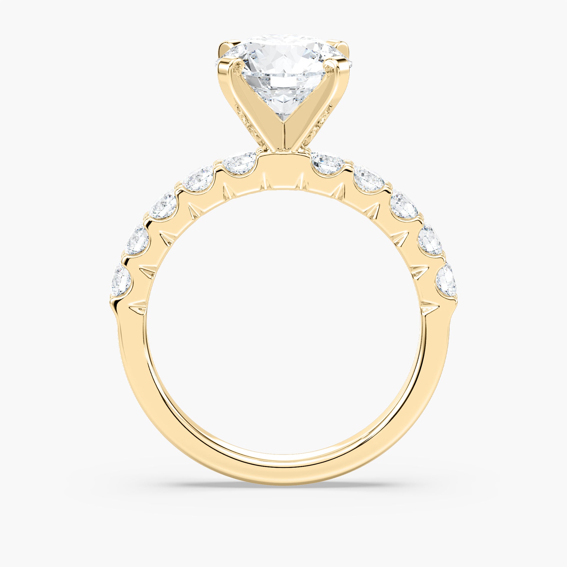 Anna Verlobungsring – Gelbgold