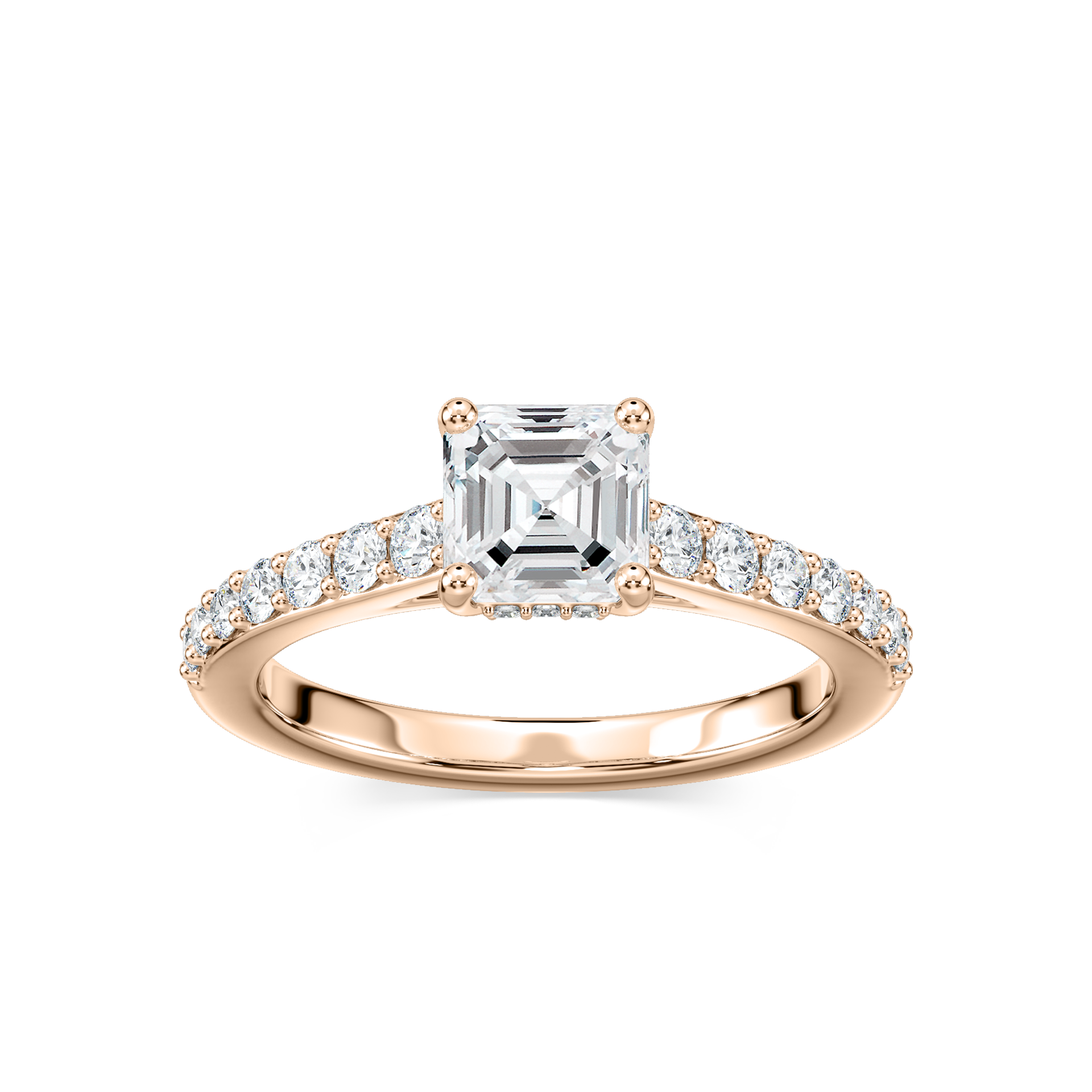 Angel Verlobungsring – Roségold