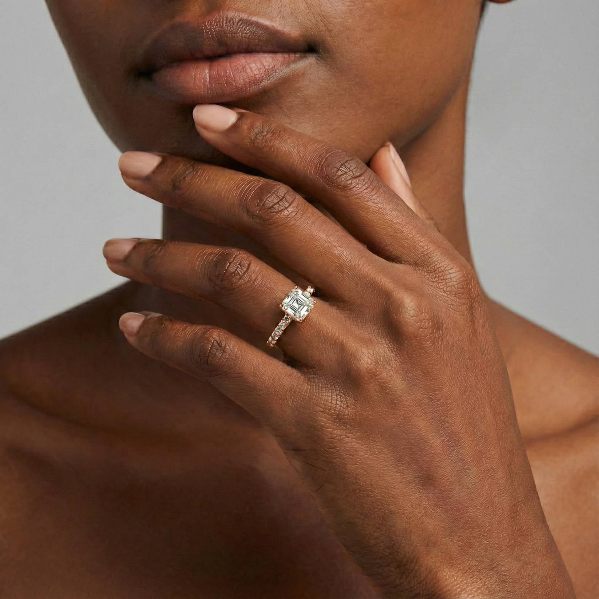 Angel Verlobungsring – Roségold