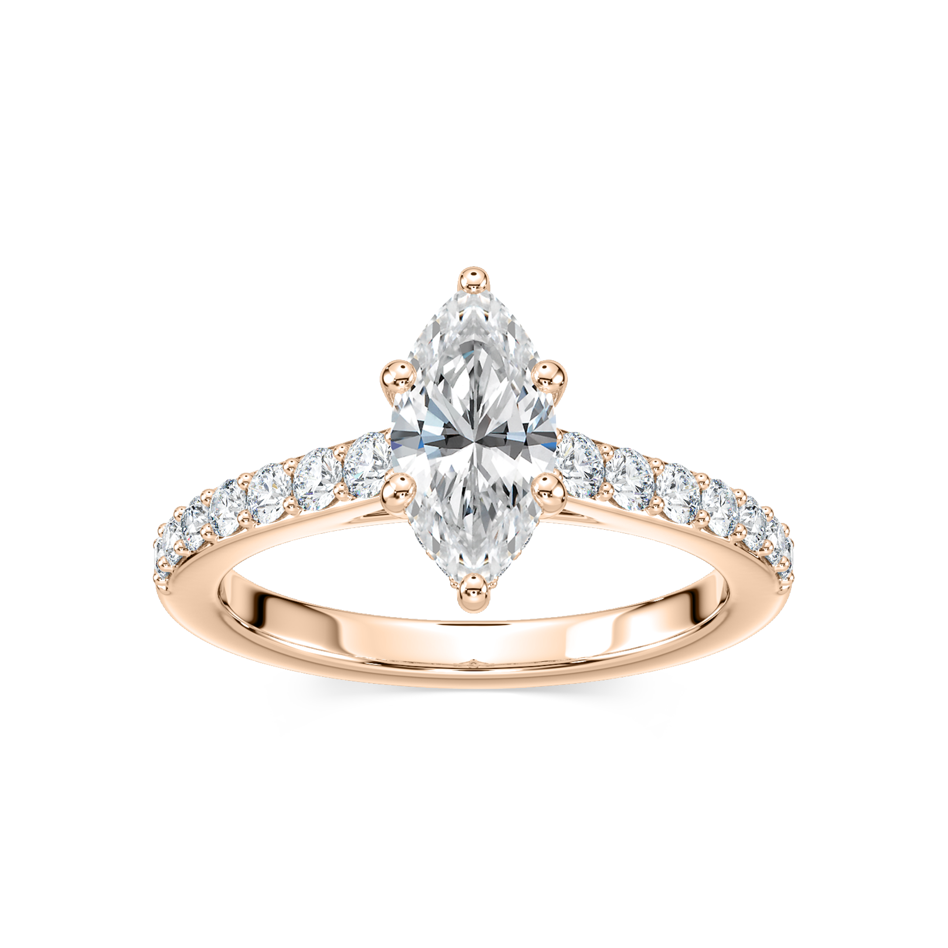 Angel Verlobungsring – Roségold