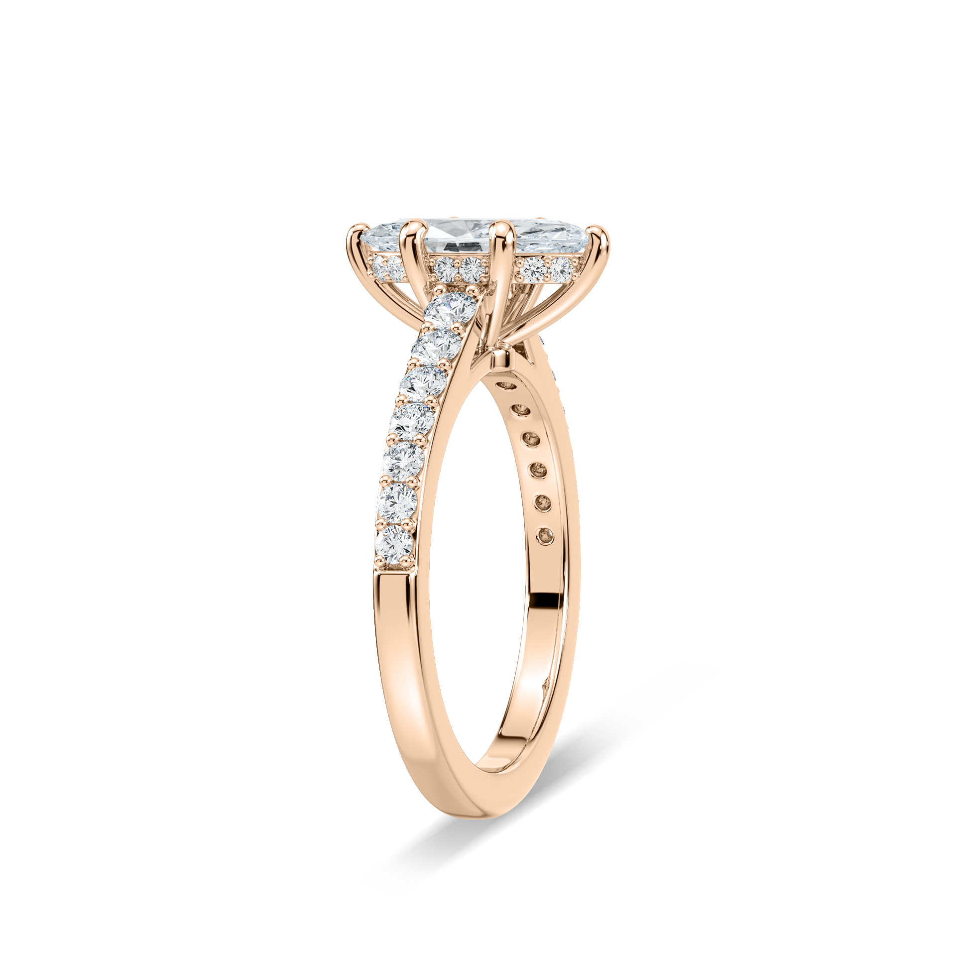 Angel Verlobungsring – Roségold