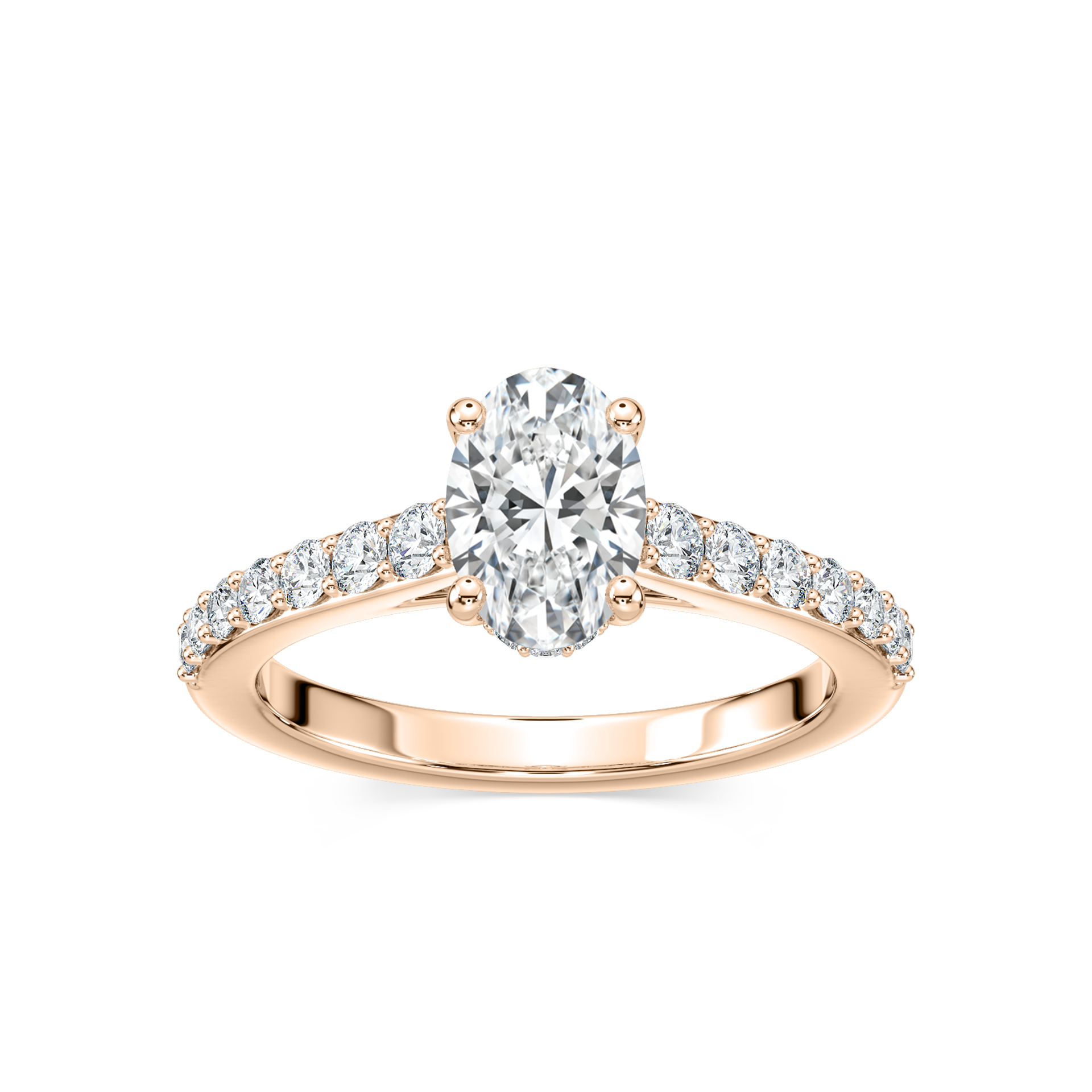 Angel Verlobungsring – Roségold