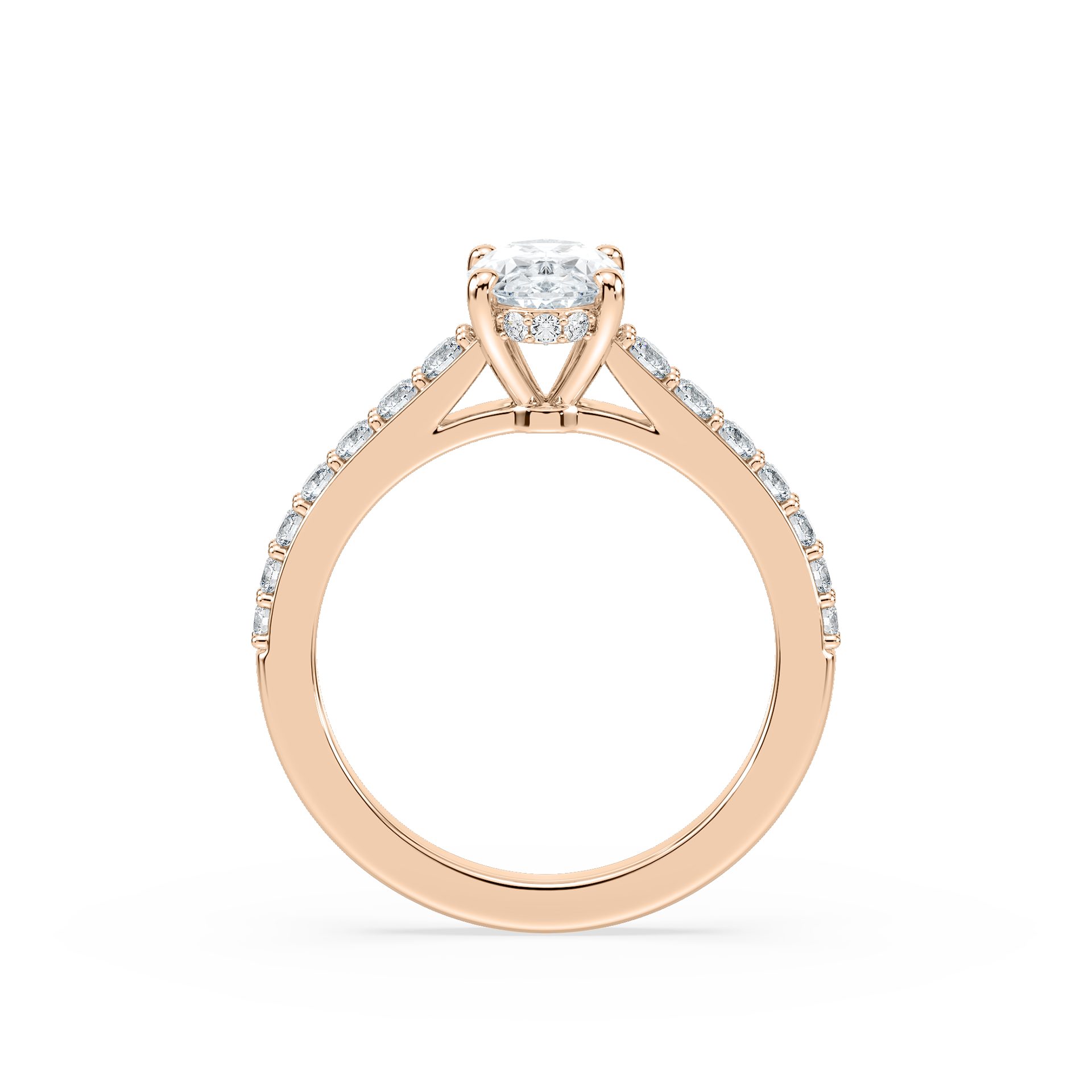 Angel Verlobungsring – Roségold