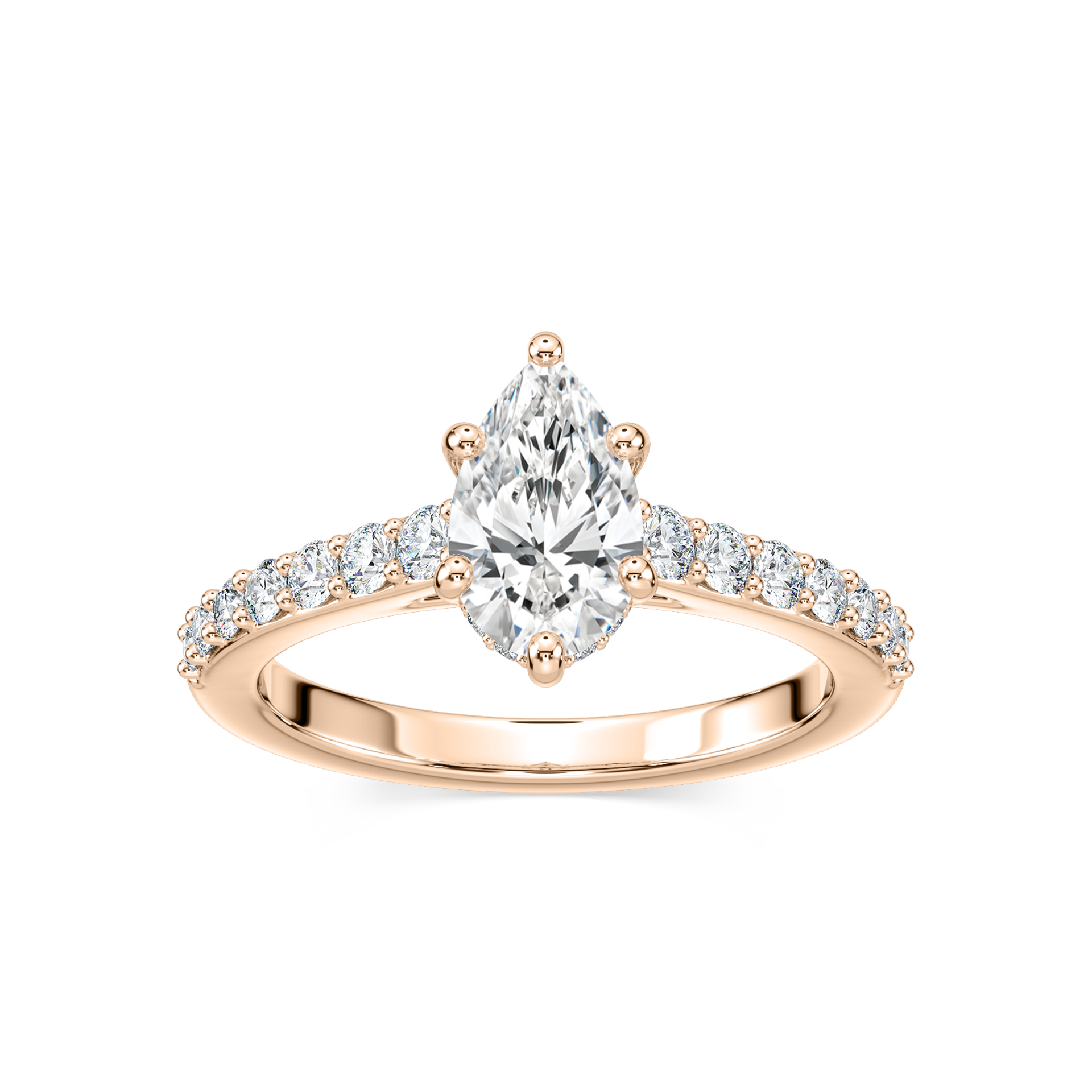 Angel Verlobungsring – Roségold