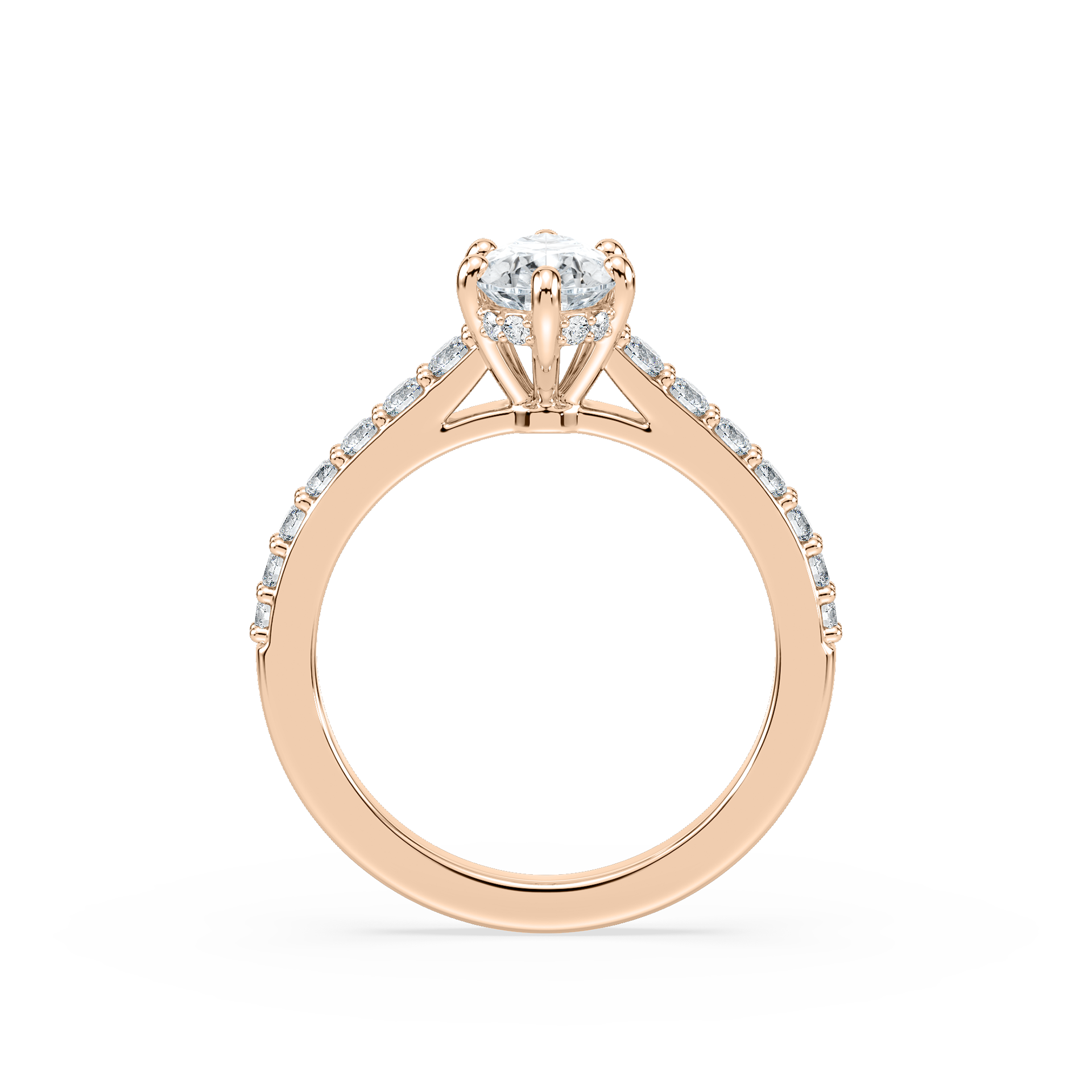 Angel Verlobungsring – Roségold