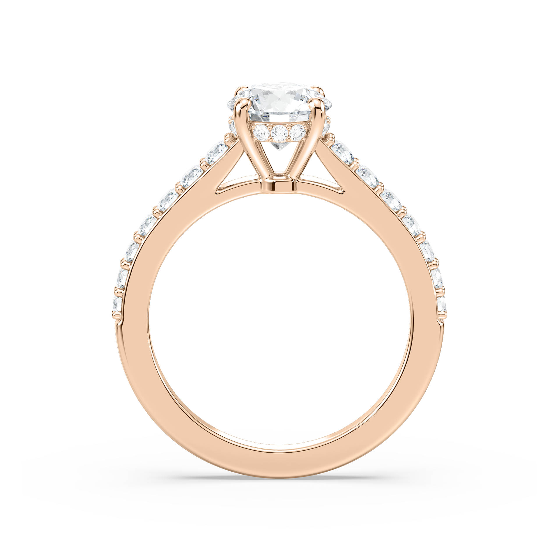 Angel Verlobungsring – Roségold