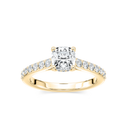 Angel Verlobungsring – Gelbgold