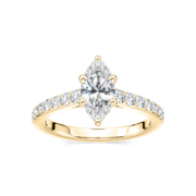 Angel Verlobungsring – Gelbgold