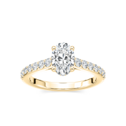 Angel Verlobungsring – Gelbgold