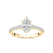Angel Verlobungsring – Gelbgold