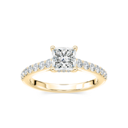 Angel Verlobungsring – Gelbgold