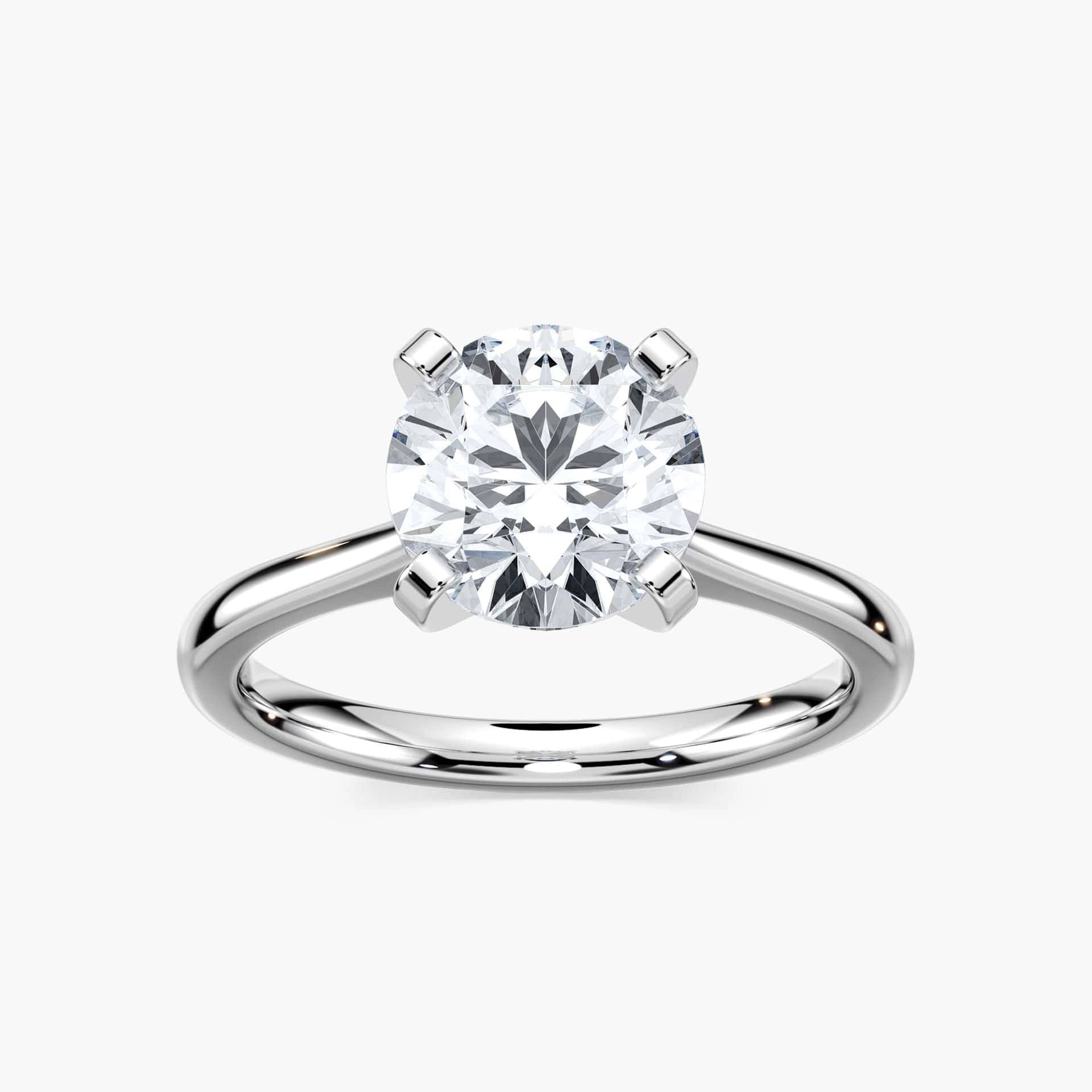 Marie Verlobungsring – Weißgold