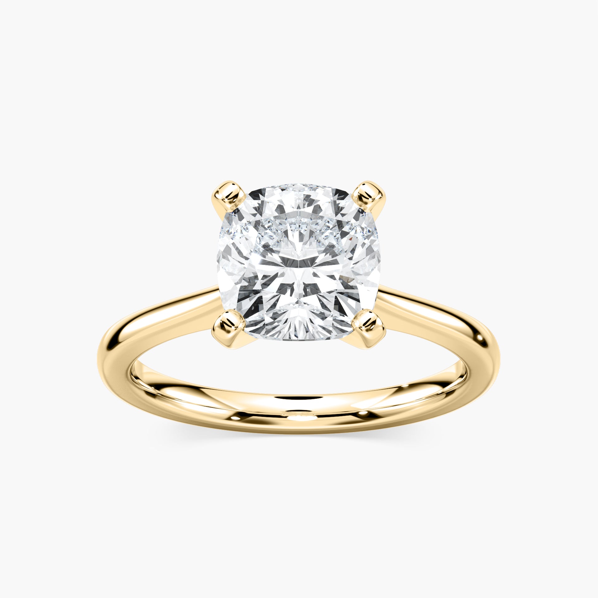 Marie Verlobungsring – Gelbgold