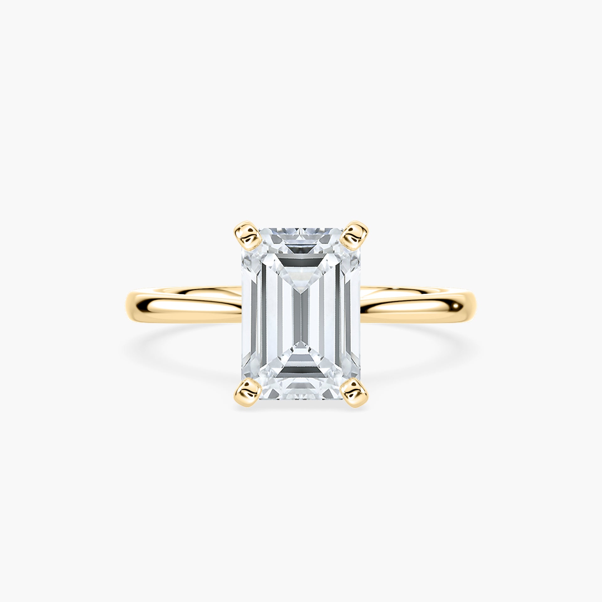 Marie Verlobungsring – Gelbgold