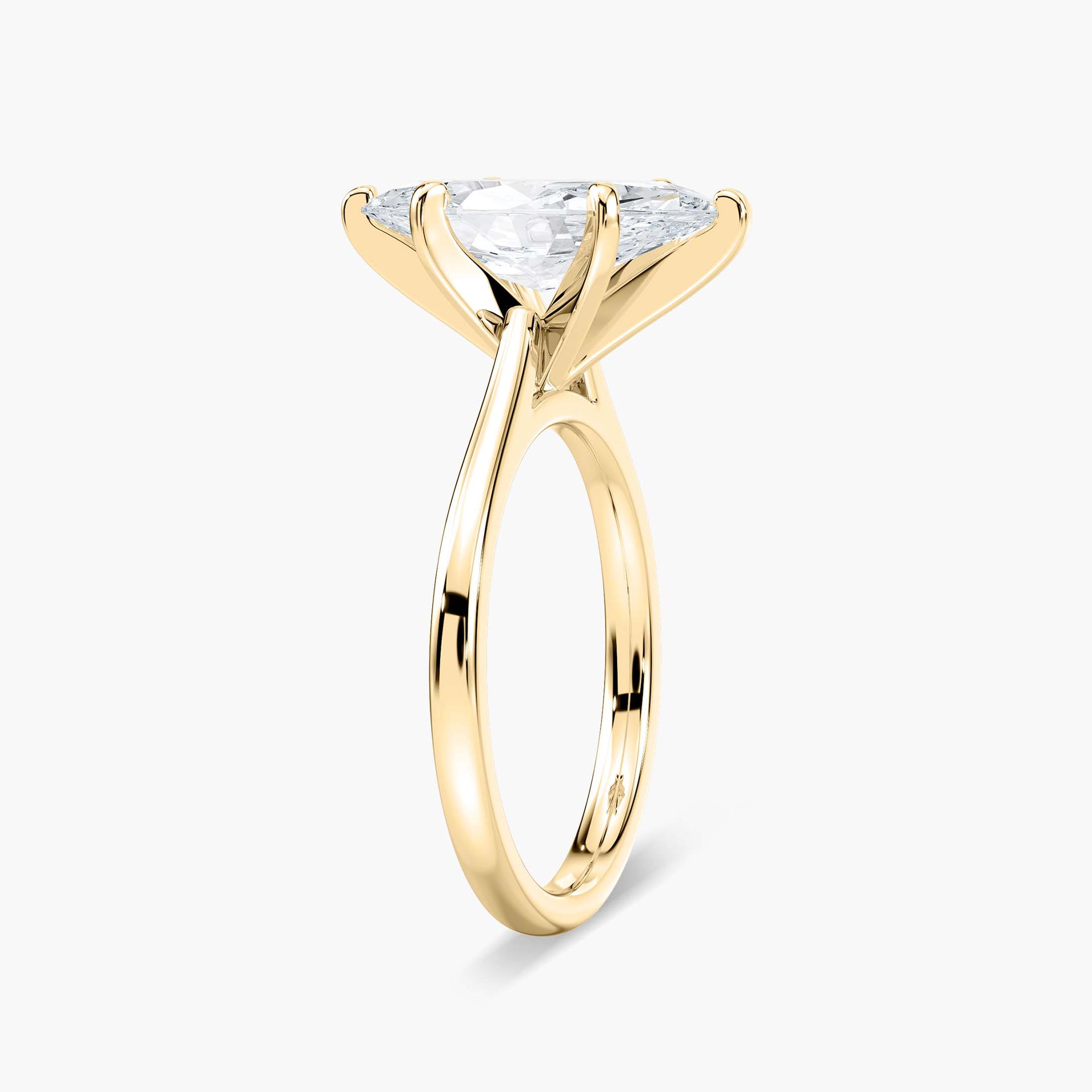 Marie Verlobungsring – Gelbgold
