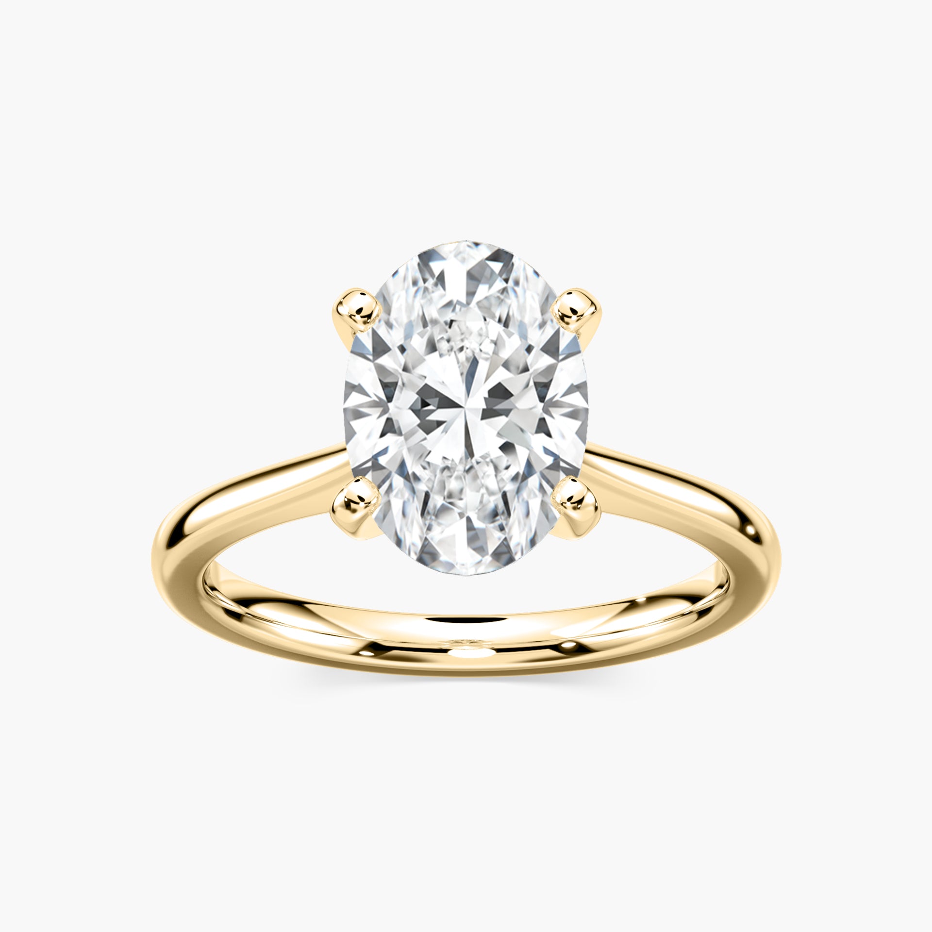 Marie Verlobungsring – Gelbgold