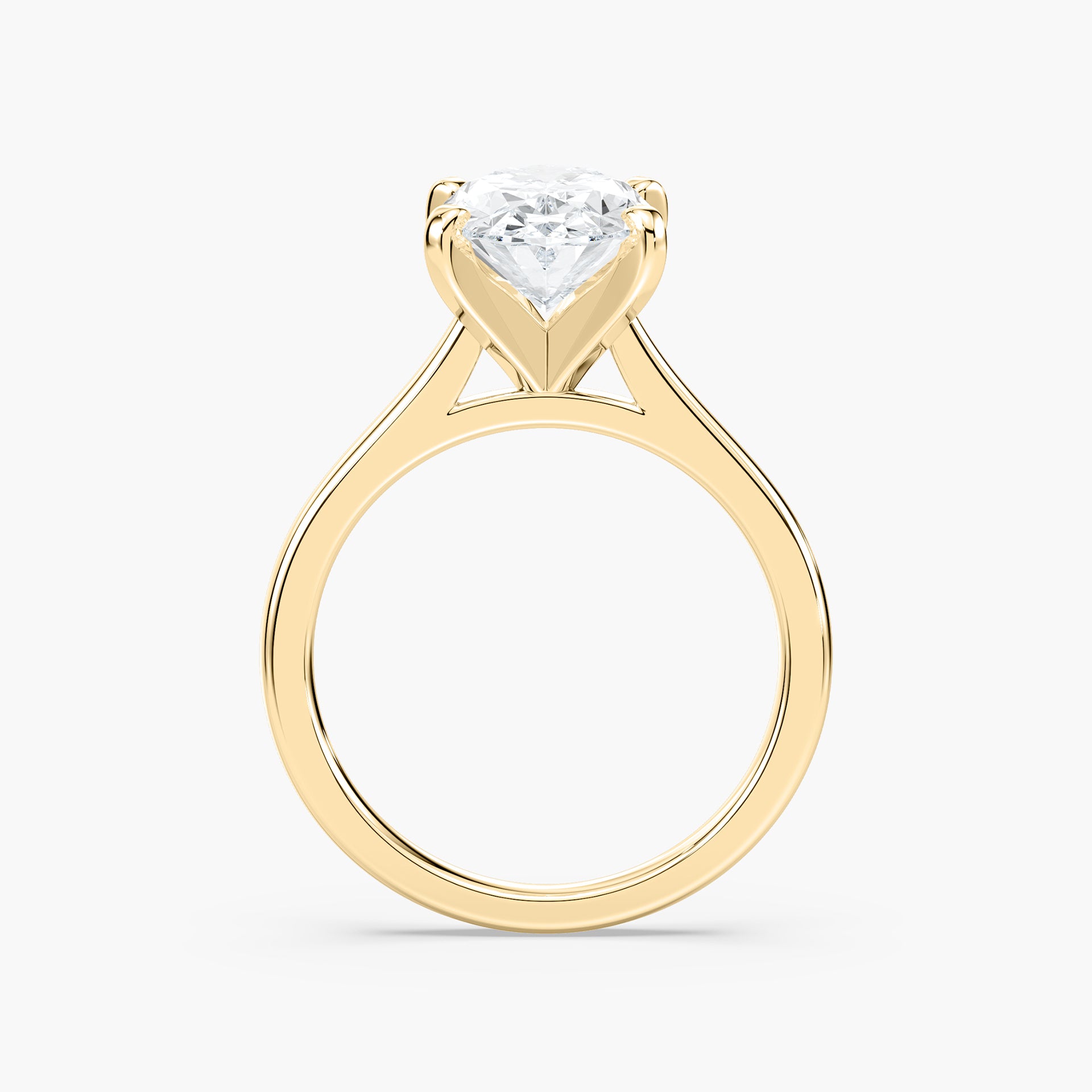 Marie Verlobungsring – Gelbgold