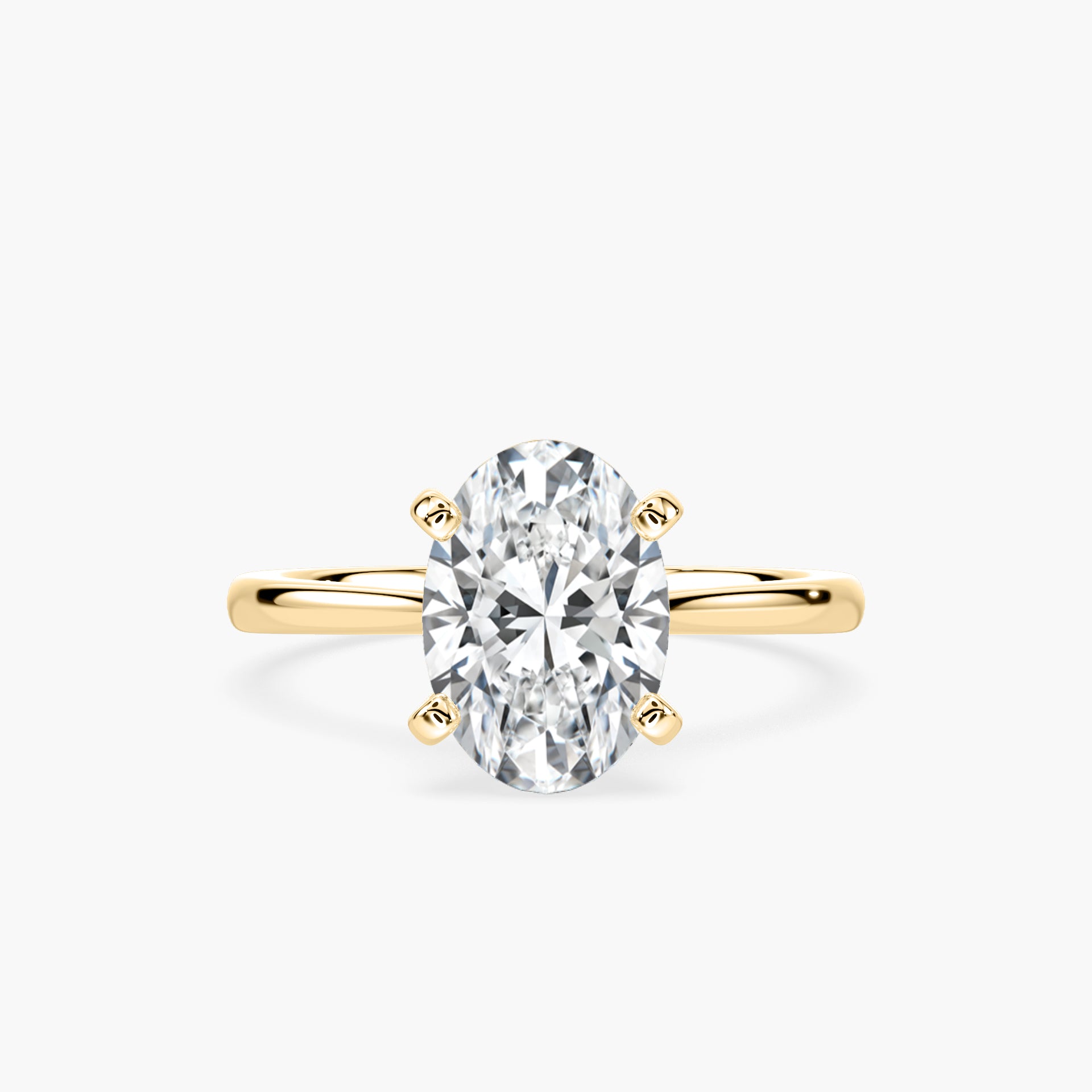 Marie Verlobungsring – Gelbgold