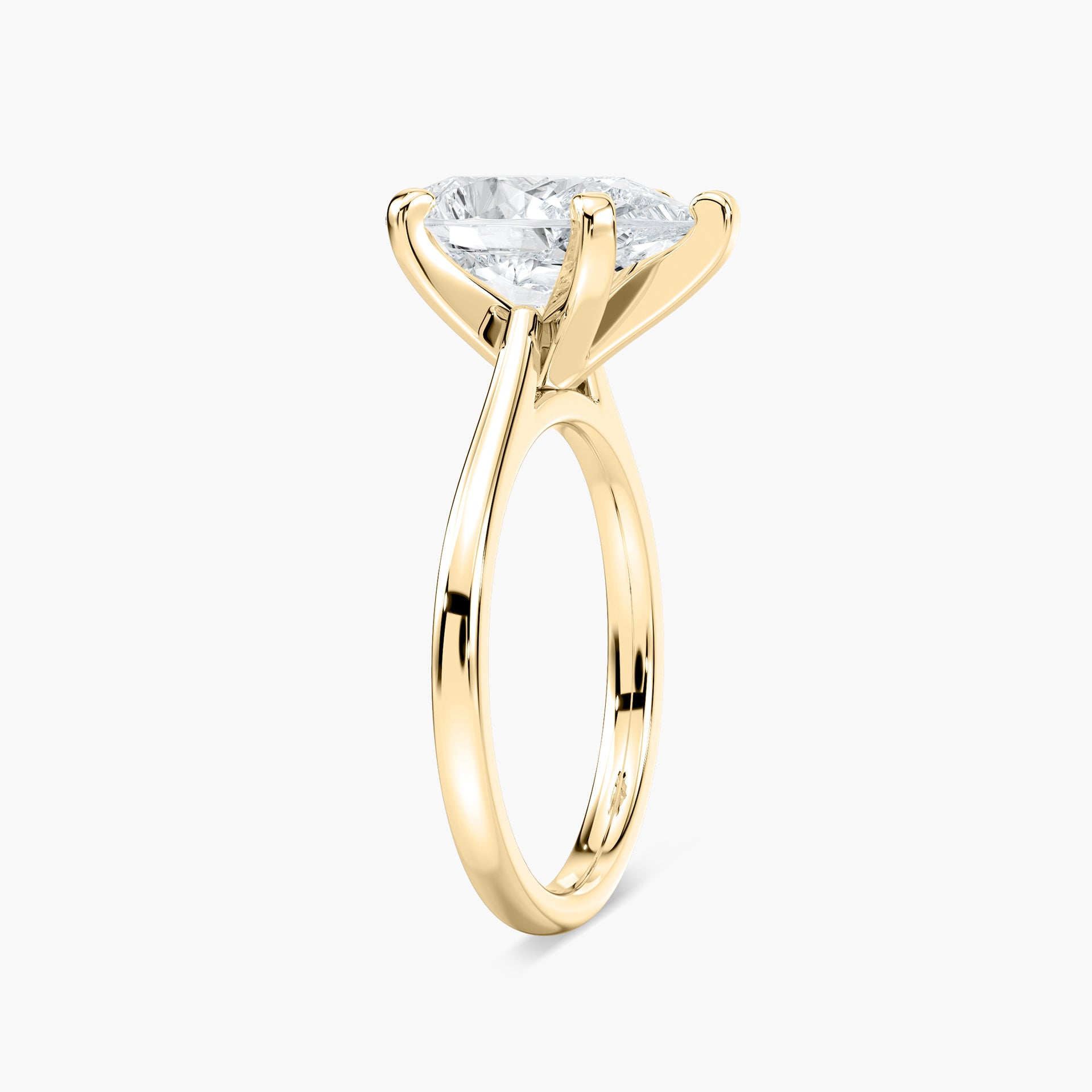 Marie Verlobungsring – Gelbgold