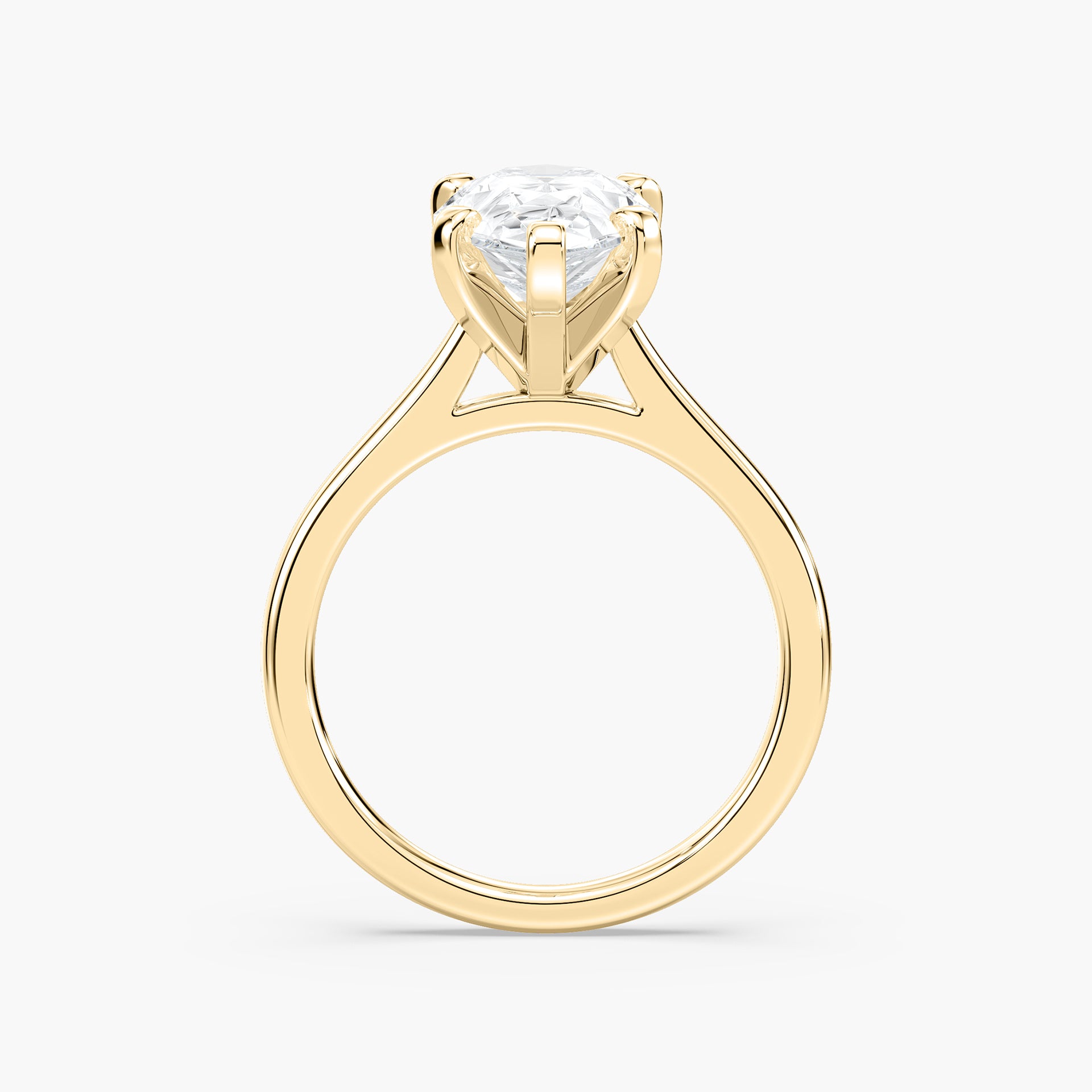 Marie Verlobungsring – Gelbgold