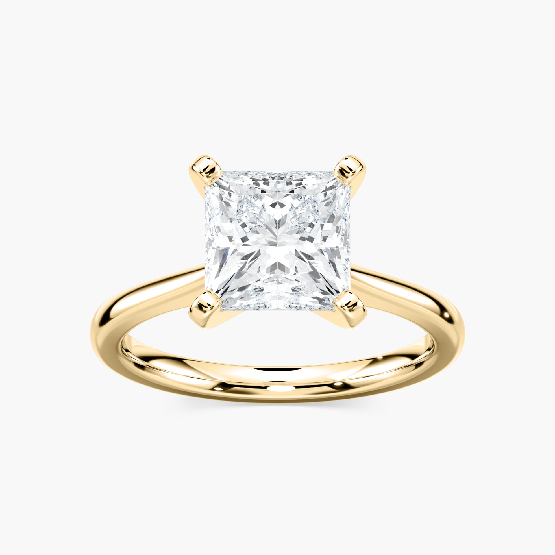Marie Verlobungsring – Gelbgold
