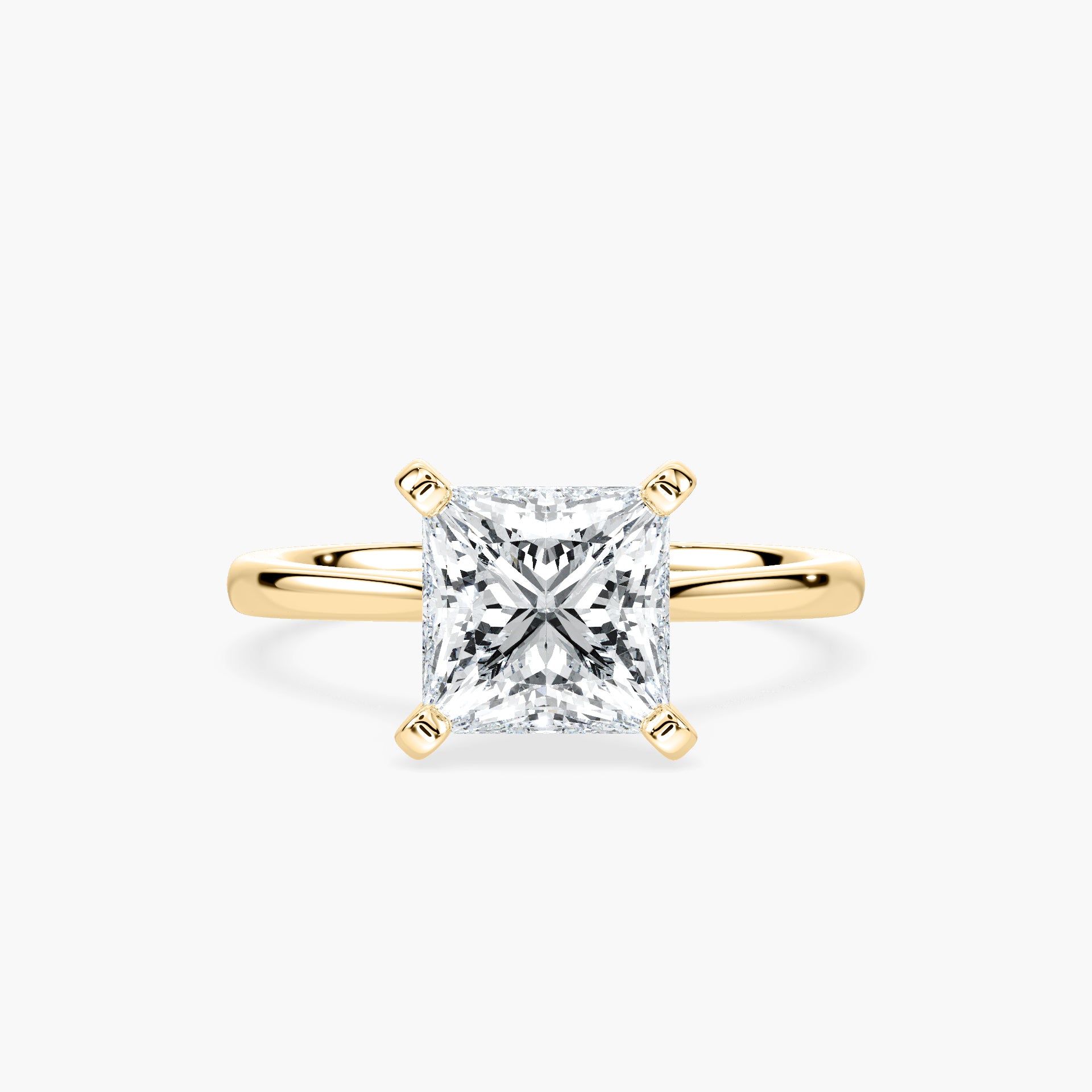 Marie Verlobungsring – Gelbgold