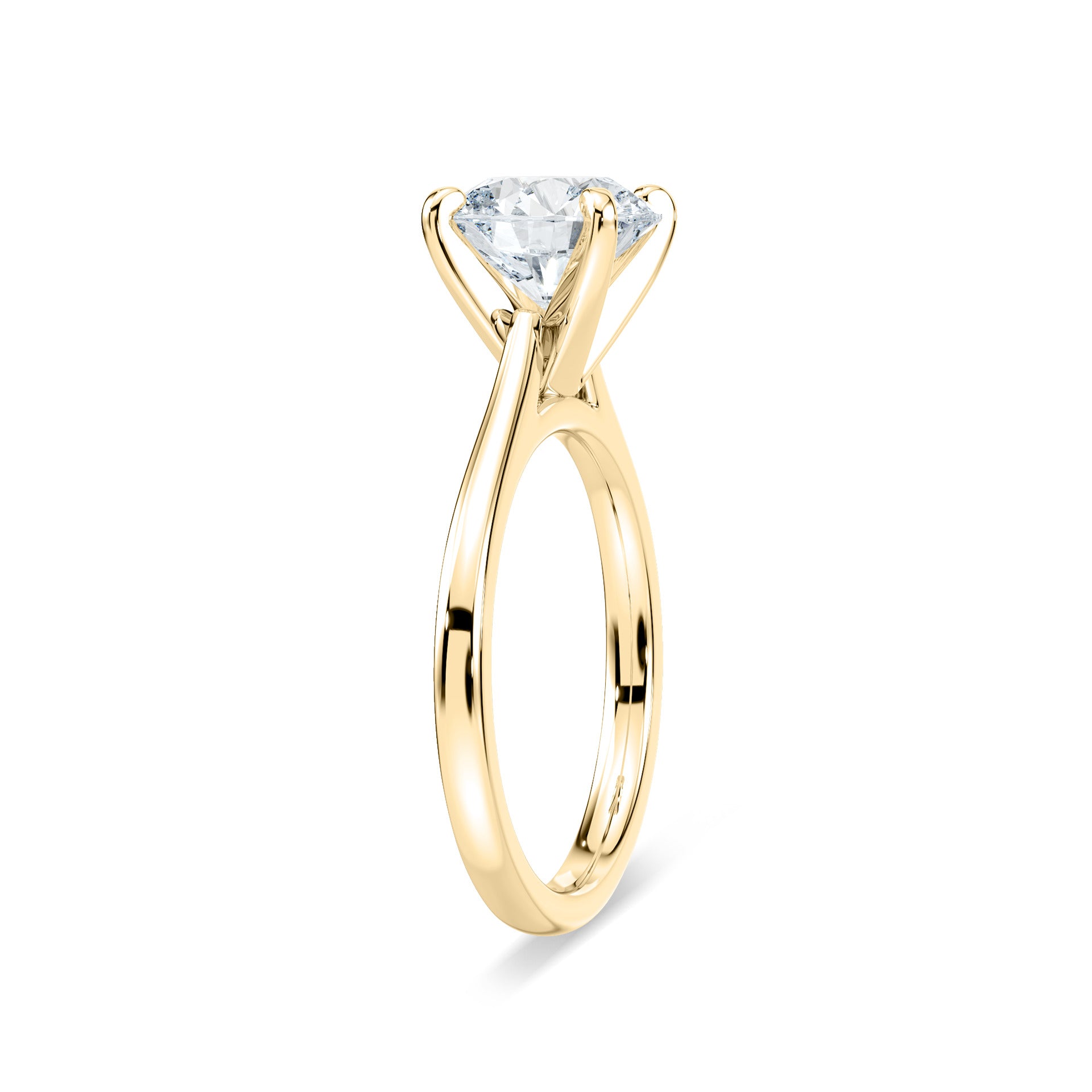 Marie Verlobungsring – Gelbgold