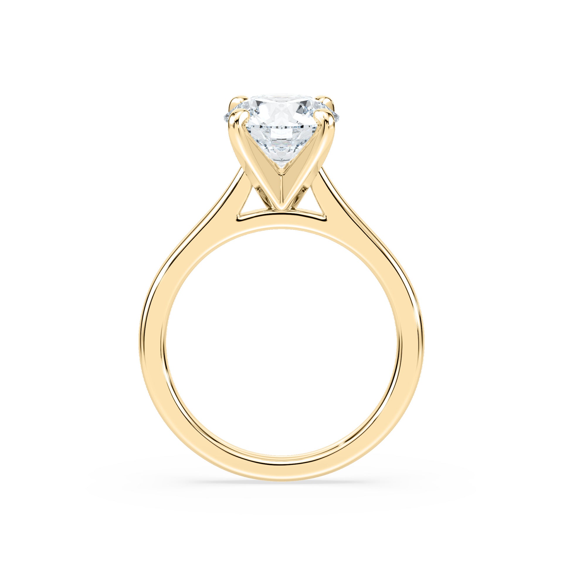 Marie Verlobungsring – Gelbgold