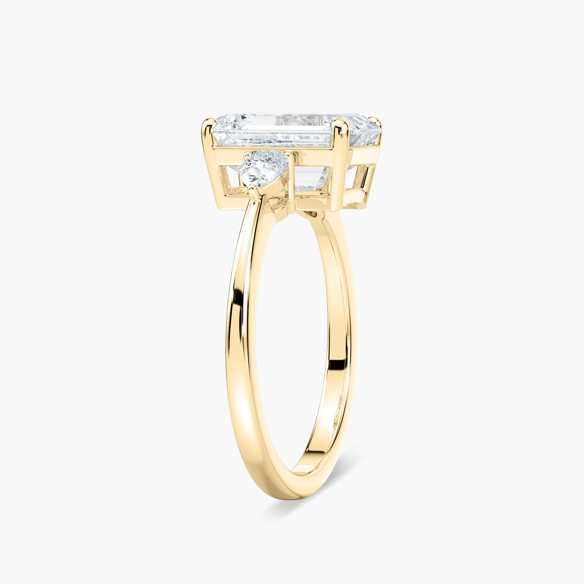 Daphne Verlobungsring – Gelbgold