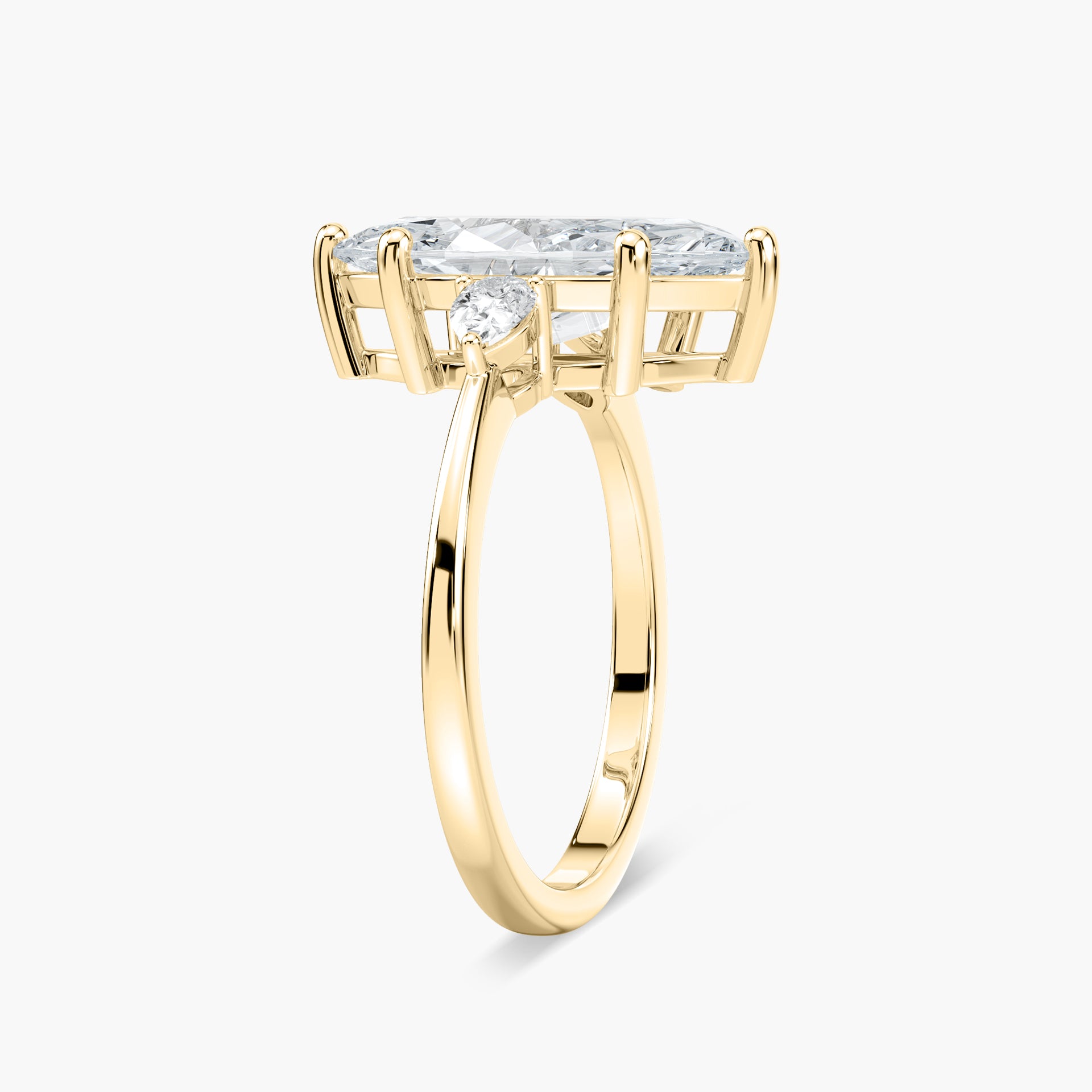 Daphne Verlobungsring – Gelbgold