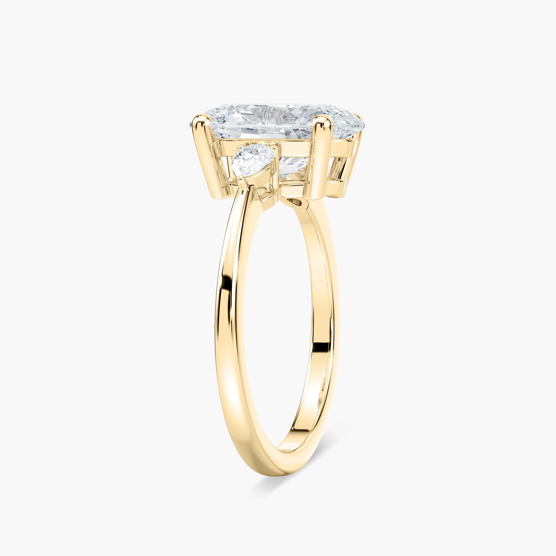 Daphne Verlobungsring – Gelbgold
