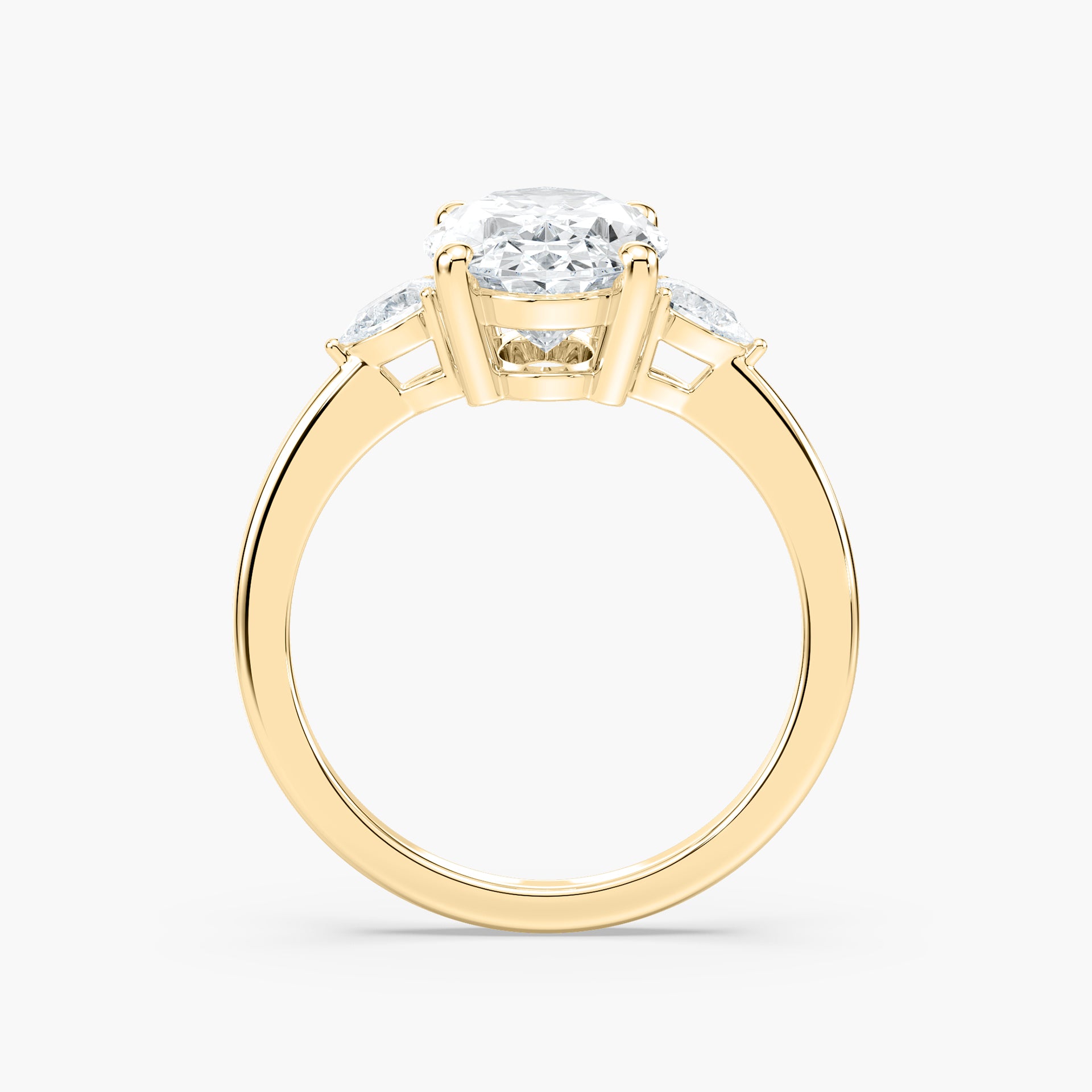 Daphne Verlobungsring – Gelbgold
