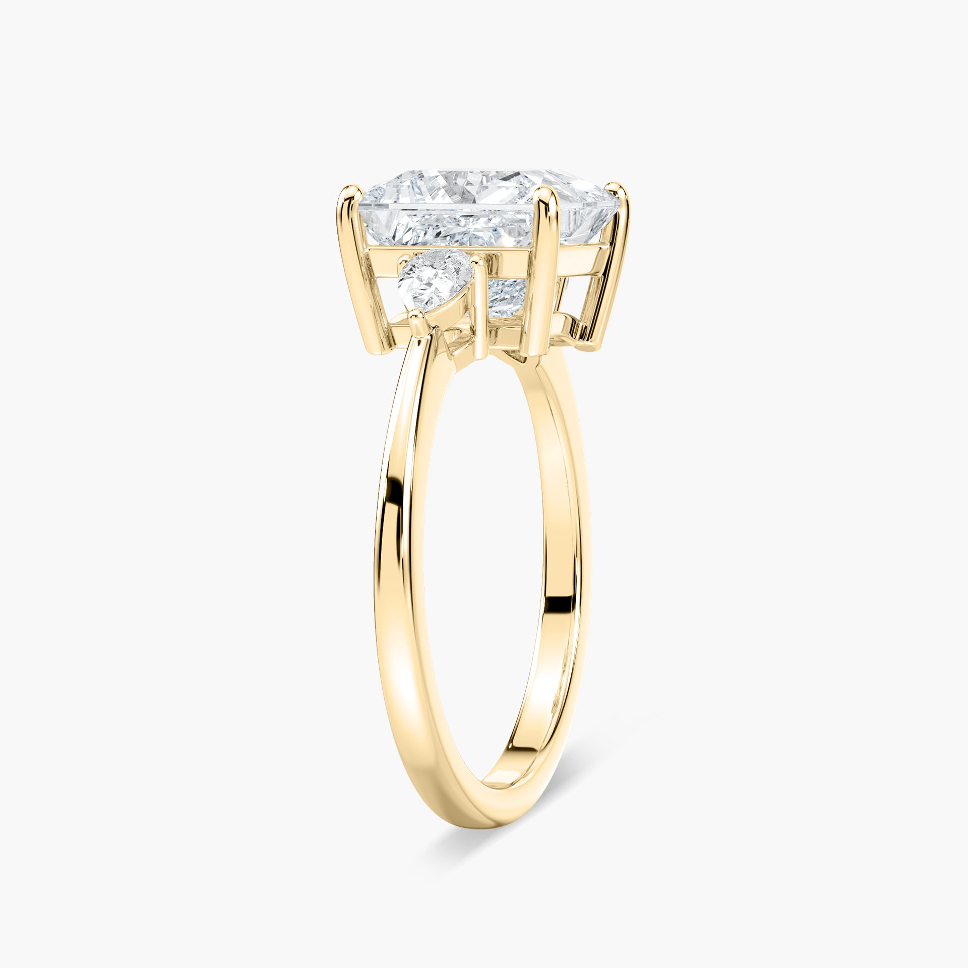 Daphne Verlobungsring – Gelbgold