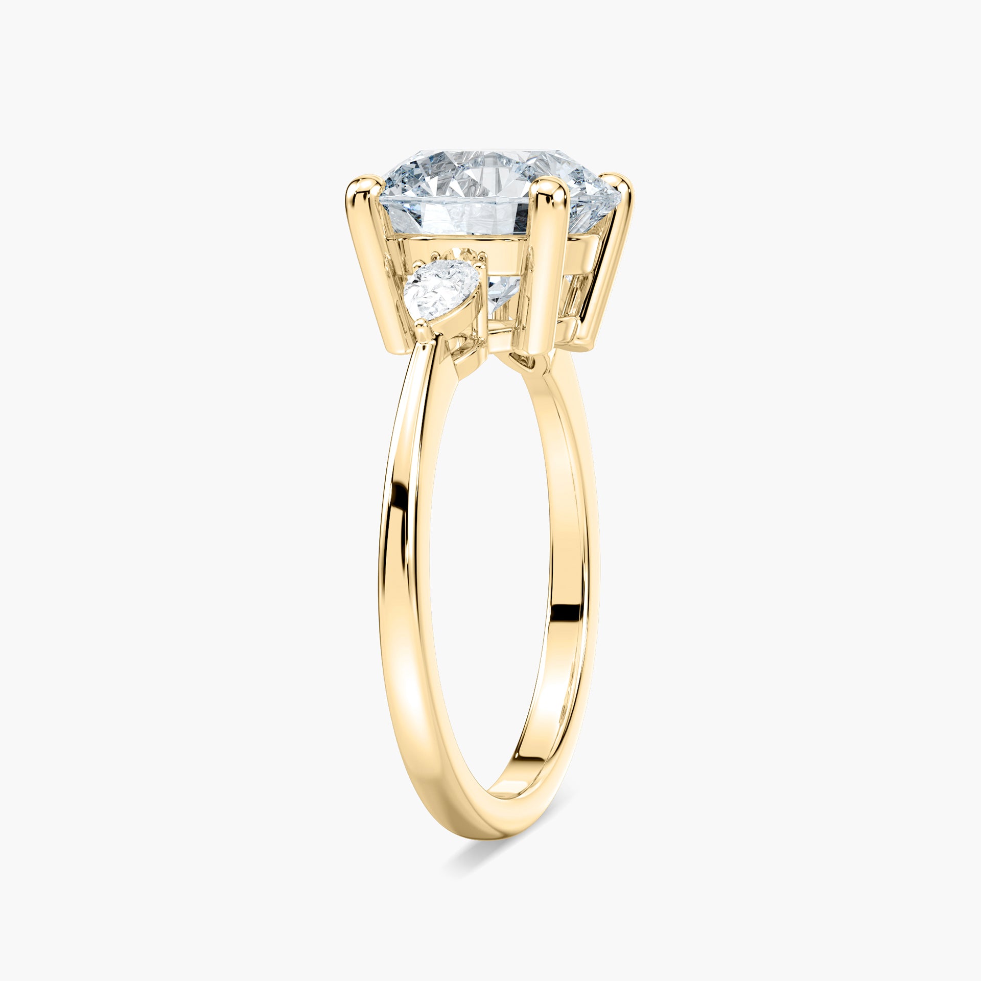 Daphne Verlobungsring – Gelbgold