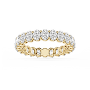Lovea Harlow Eternity Ring Ovalschliff – Gelbgold