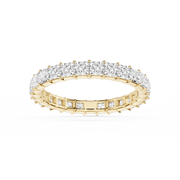 Lovea Harlow Eternity Ring Prinzessschliff – Gelbgold