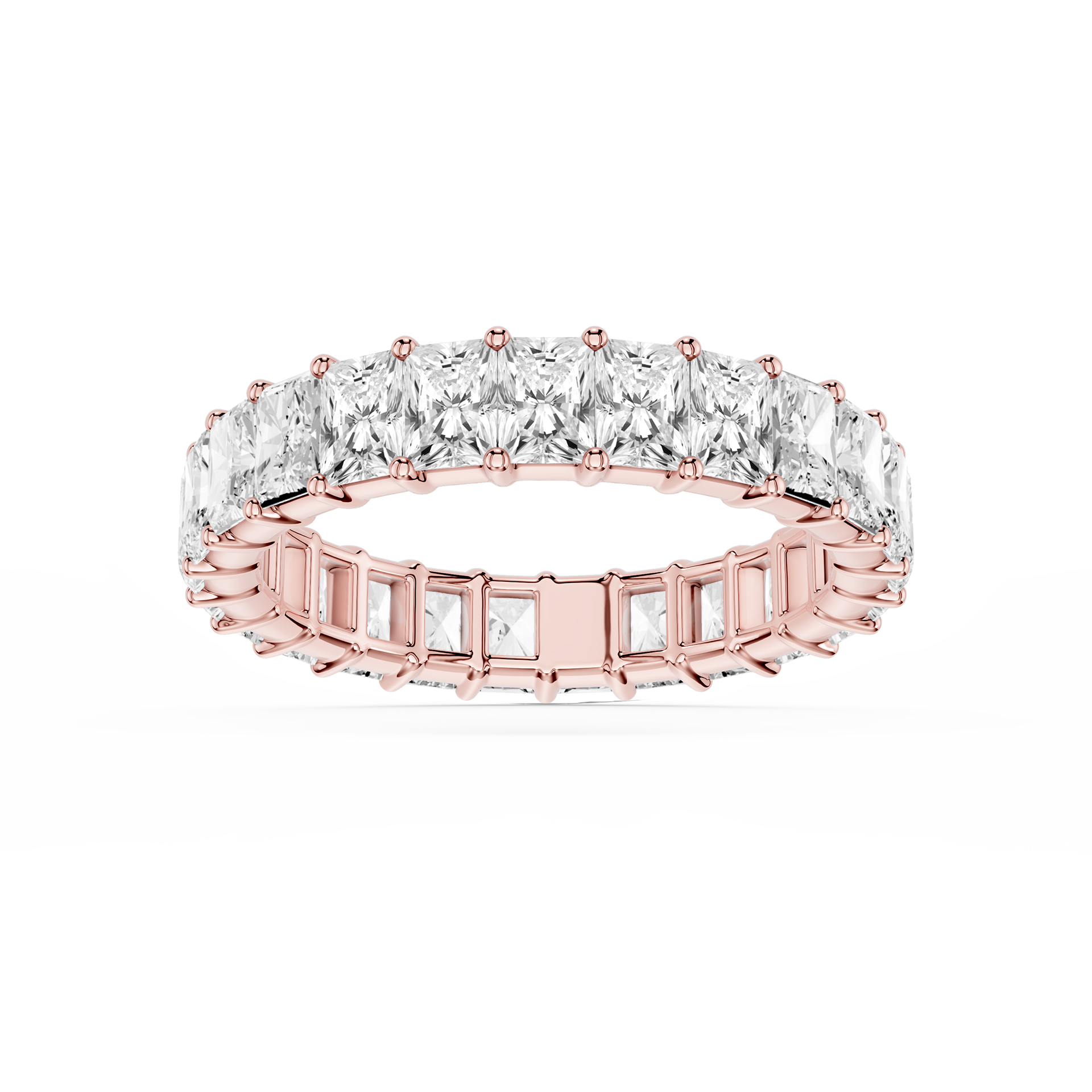 Lovea Harlow Eternity Ring Radiantschliff – Roségold