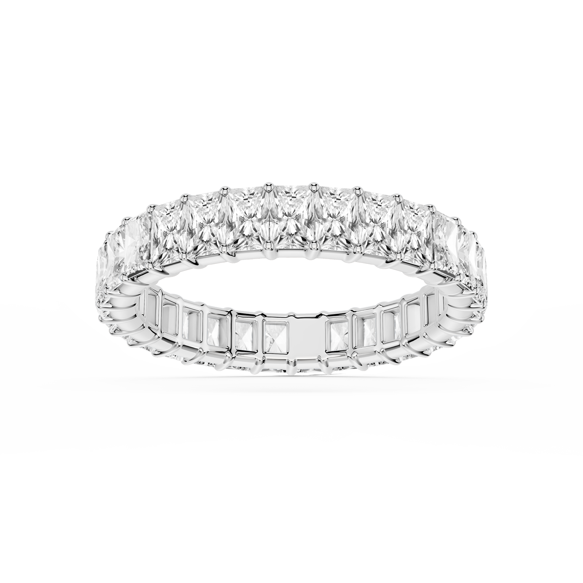 Lovea Harlow Eternity Ring Radiantschliff – Weißgold